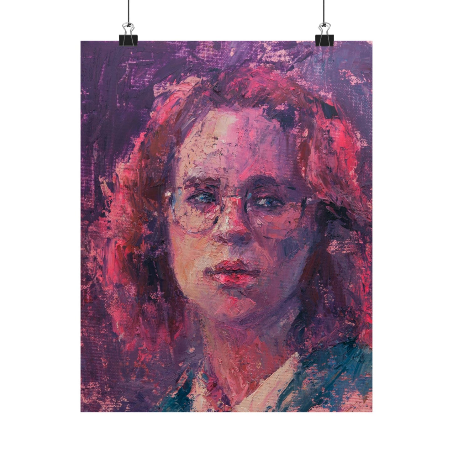 "Yorkie" - Oil Portriait Print (Day 194)