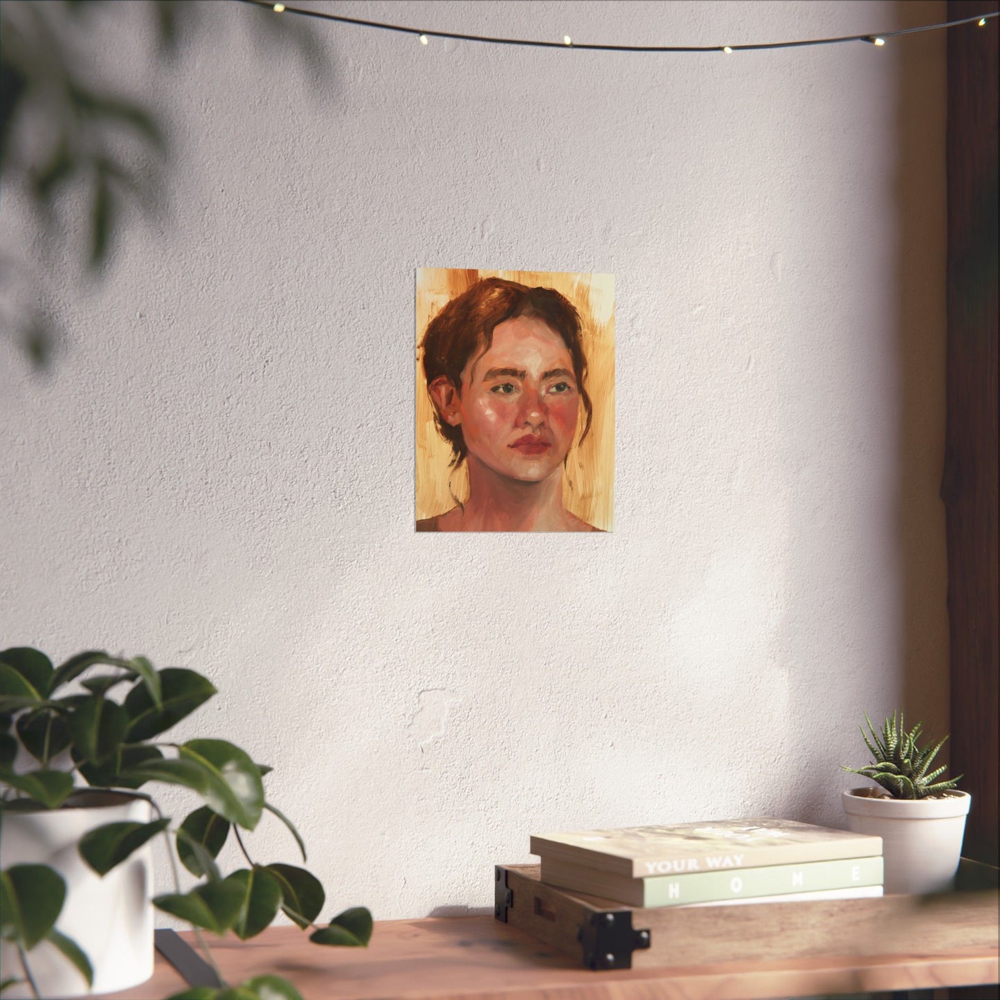 "Maria Chapdelaine" - Oil Portriait Print (Day 13)