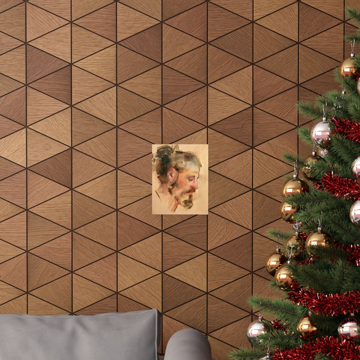 "Hugo" - Oil Portriait Print (Day 26)