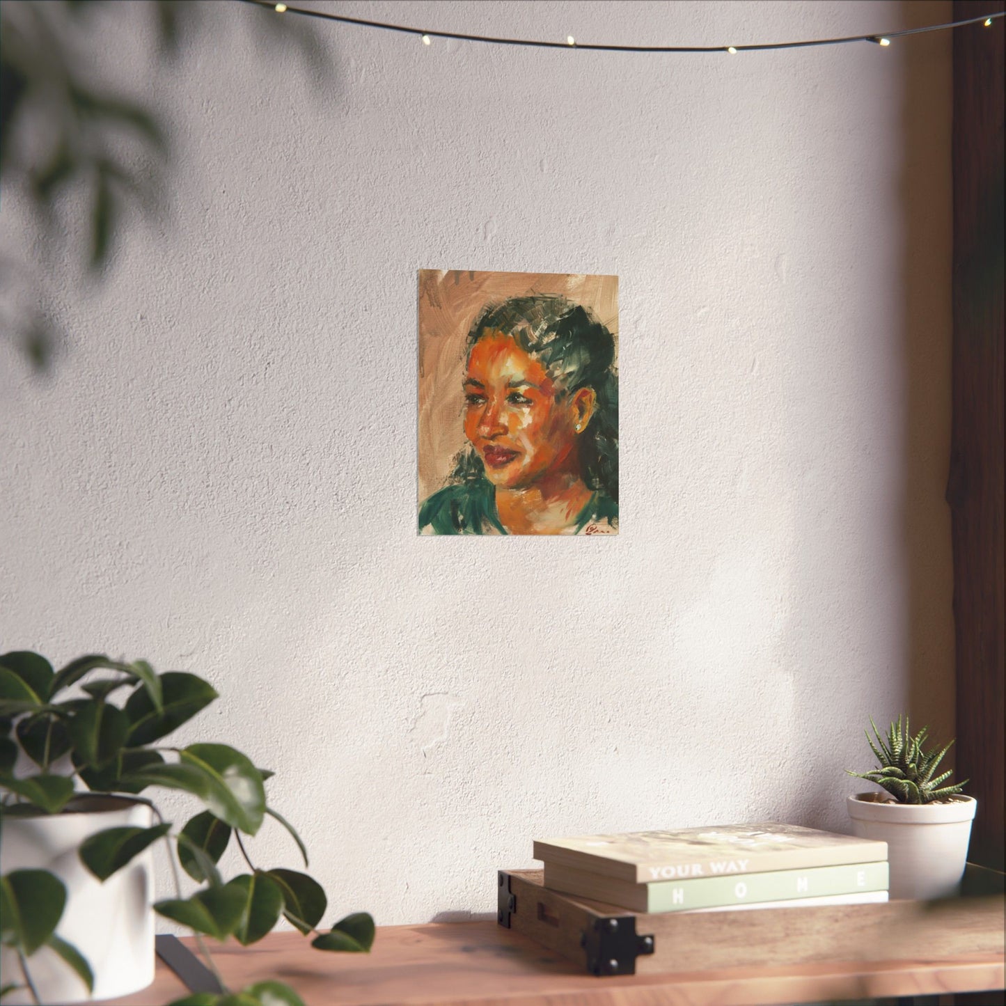 "Juliana" - Oil Portriait Print (Day 139)