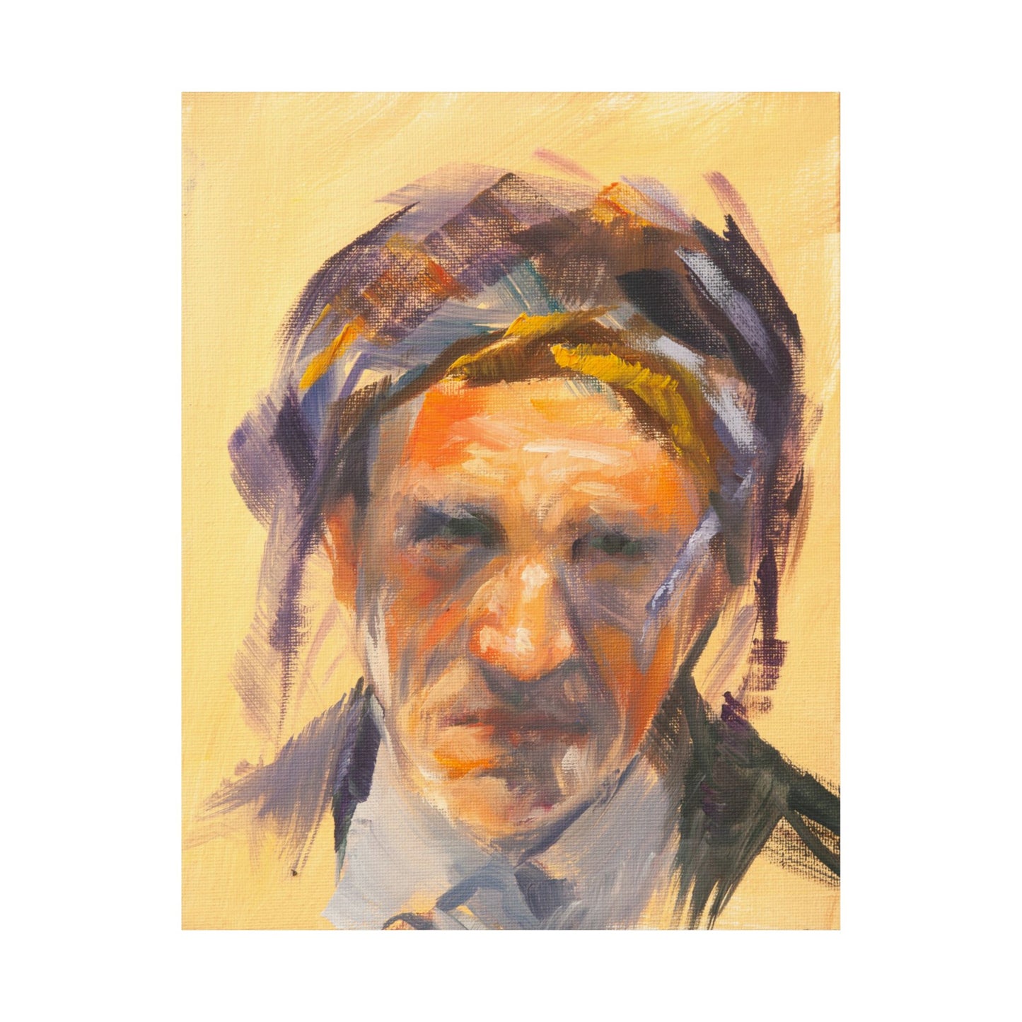 "Youssef" - Oil Portriait Print (Day 233)