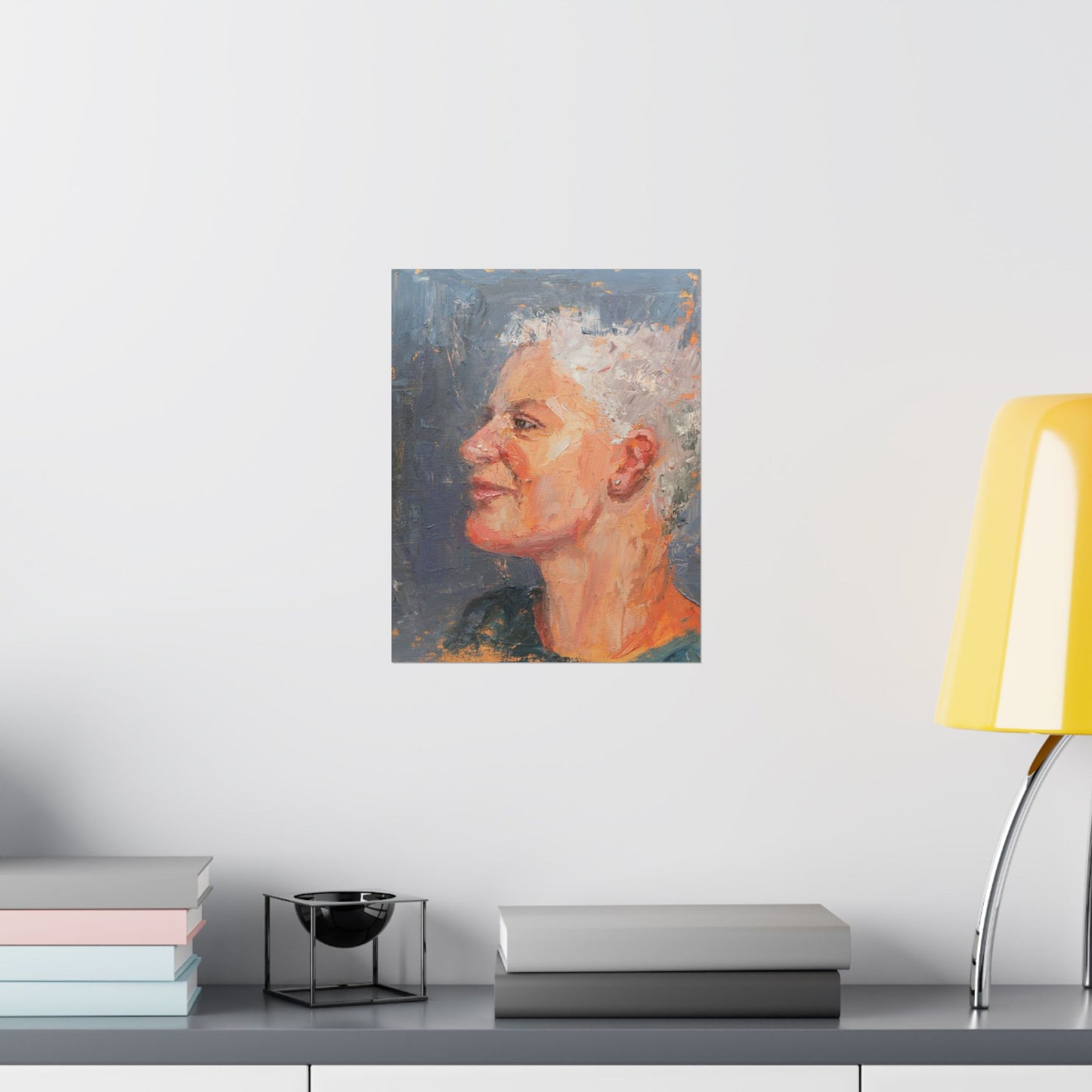 "Samantha" - Oil Portriait Print (Day 197)