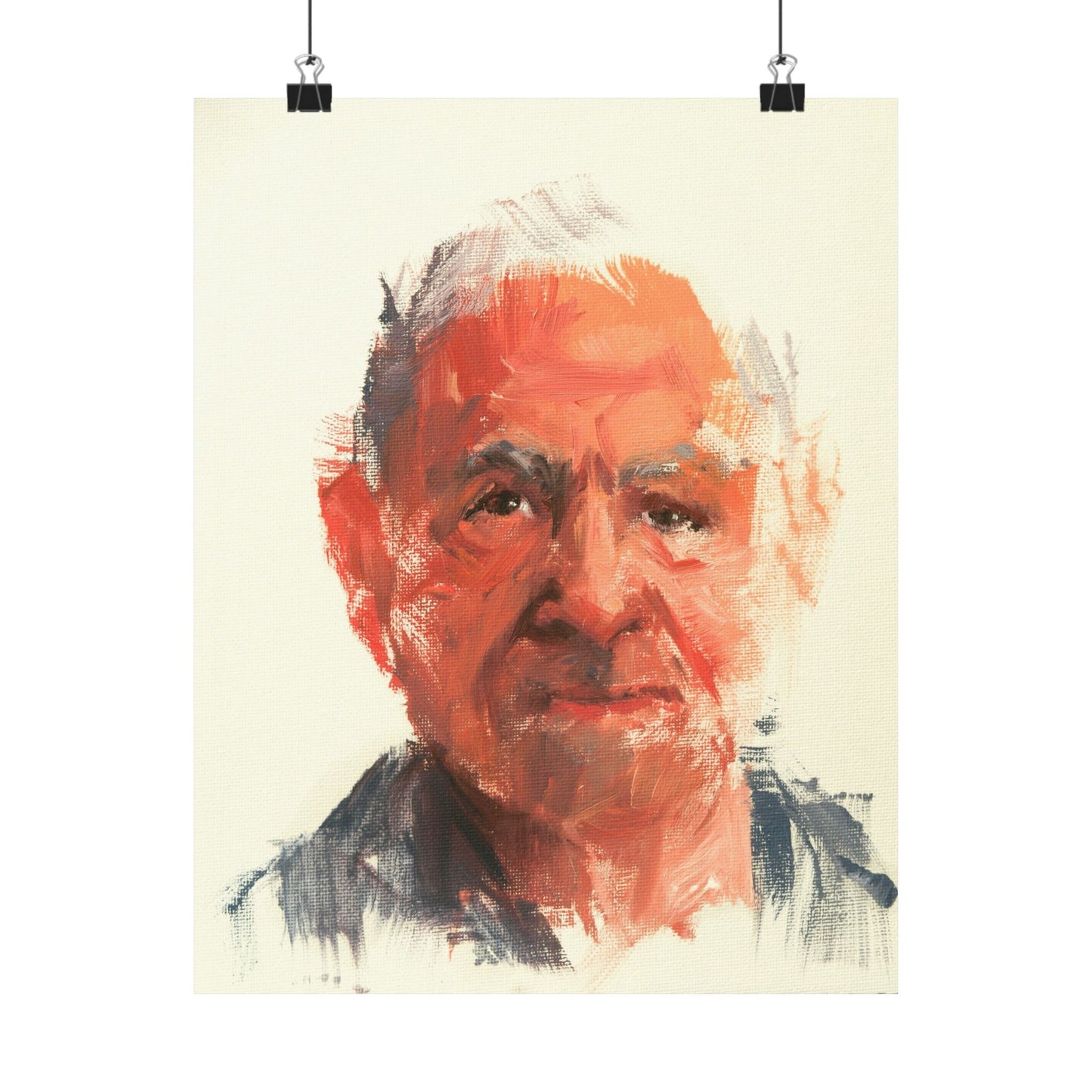 "Connor" - Oil Portriait Print (Day 289)