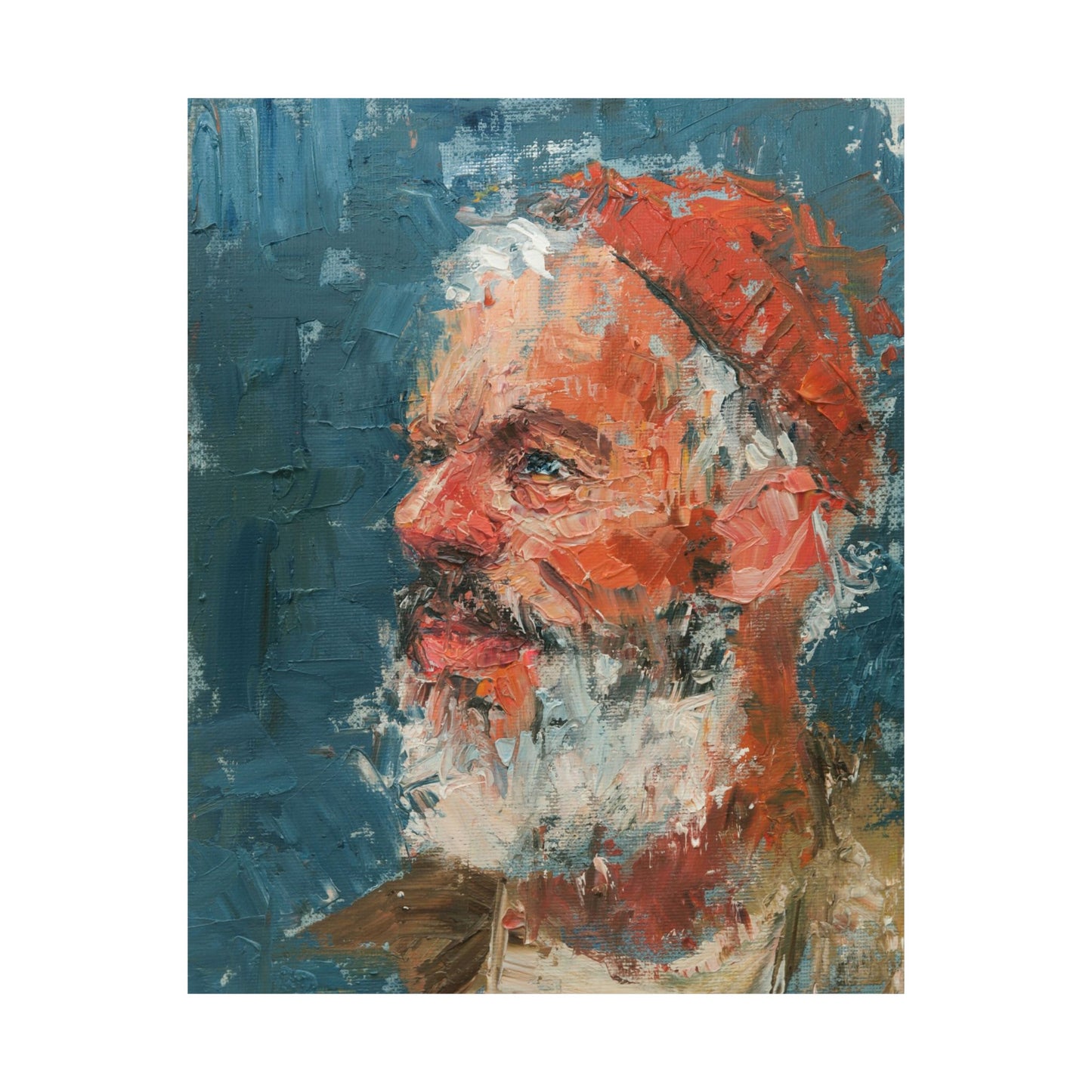 "Jerome" - Oil Portriait Print (Day 190)