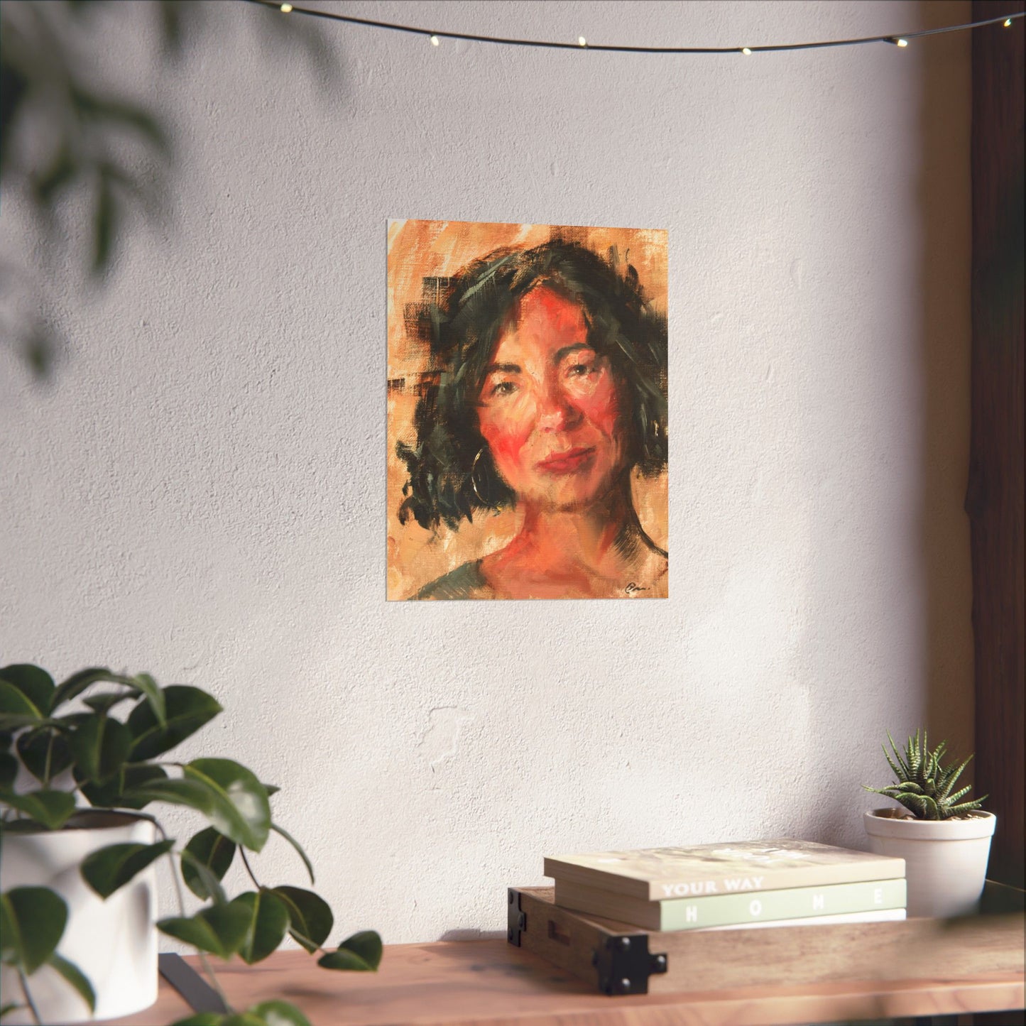 "Mirabel" - Oil Portriait Print (Day 95)