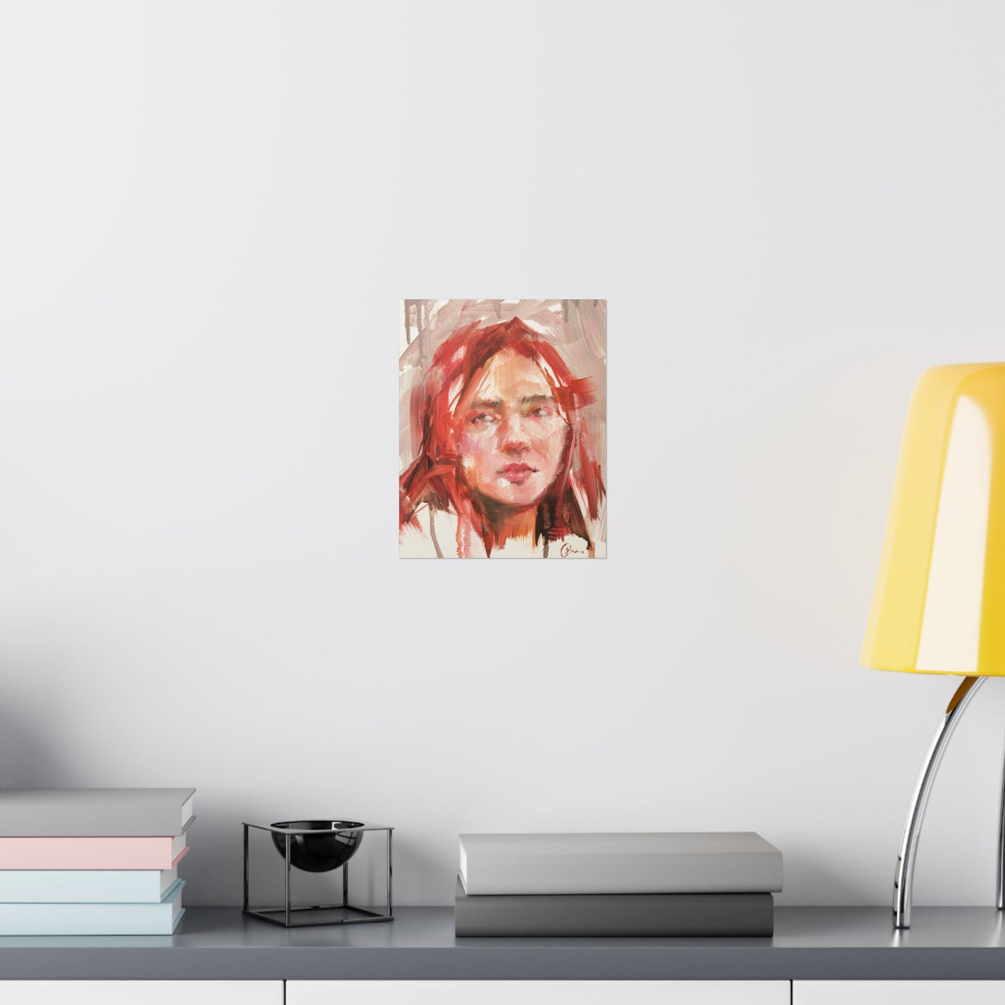 "Judy" - Oil Portriait Print (Day 119)