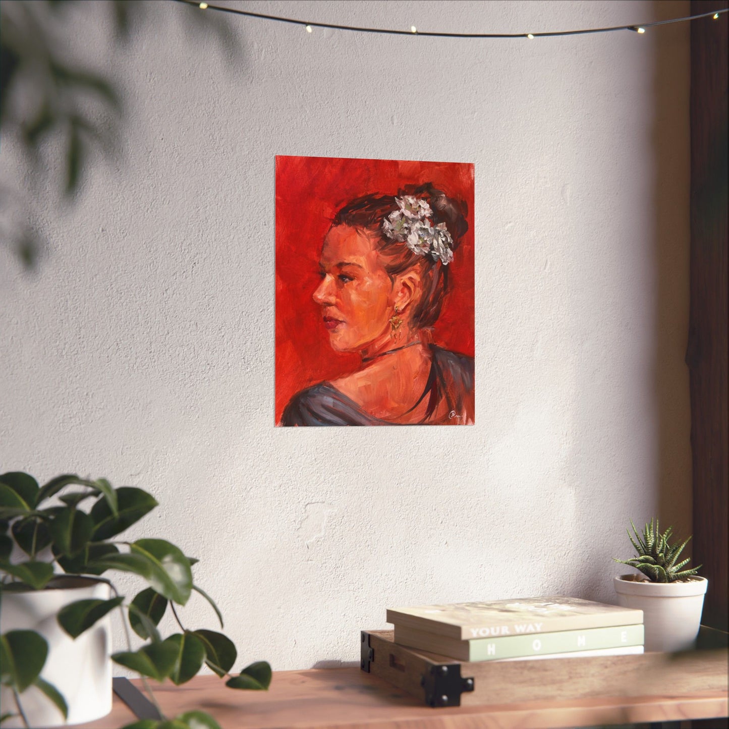 "Rogina" - Oil Portriait Print (Day 112)