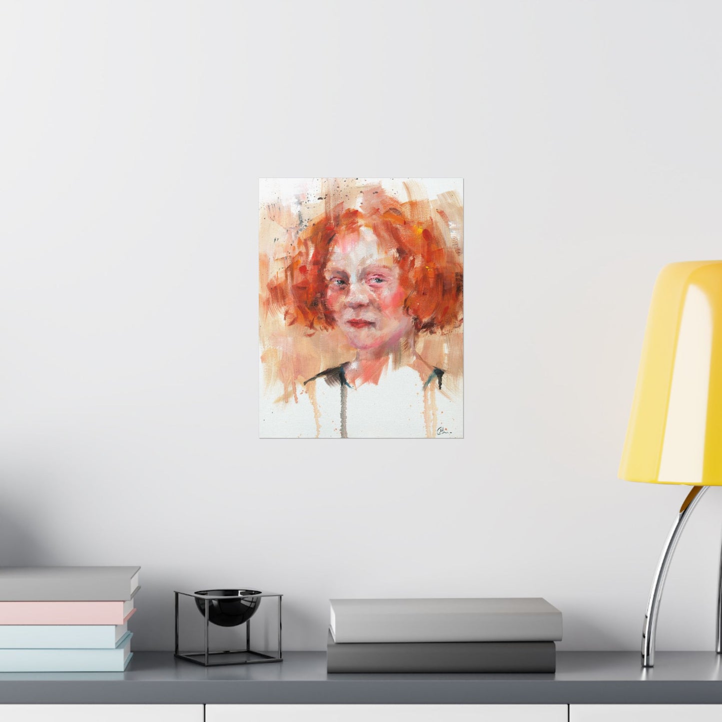 "Clementine" - Oil Portriait Print (Day 101)
