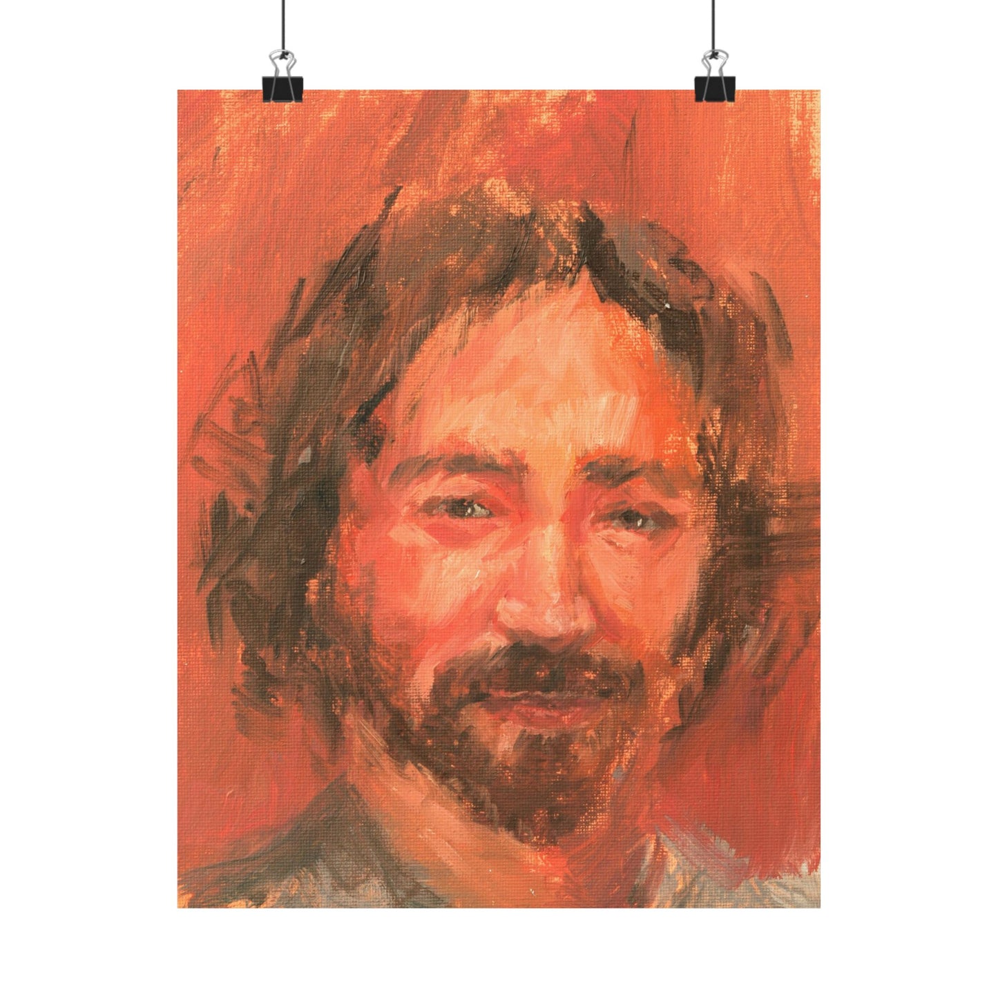 "Logan" - Oil Portriait Print (Day 238)