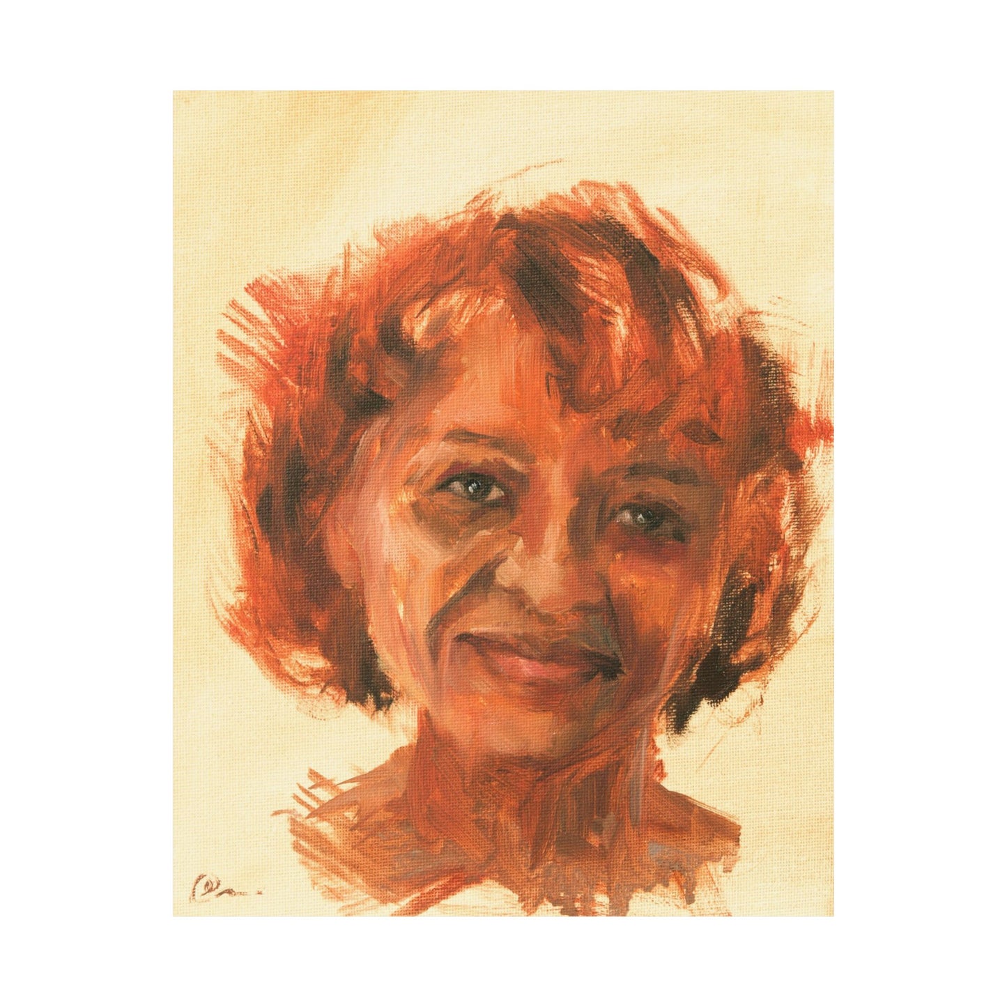 "Kimberly" - Oil Portriait Print (Day 286)