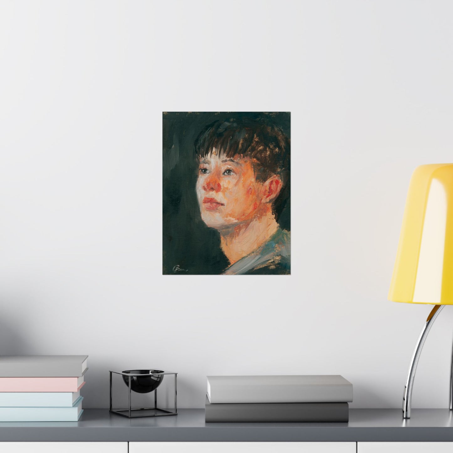 "Saul" - Oil Portriait Print (Day 204)