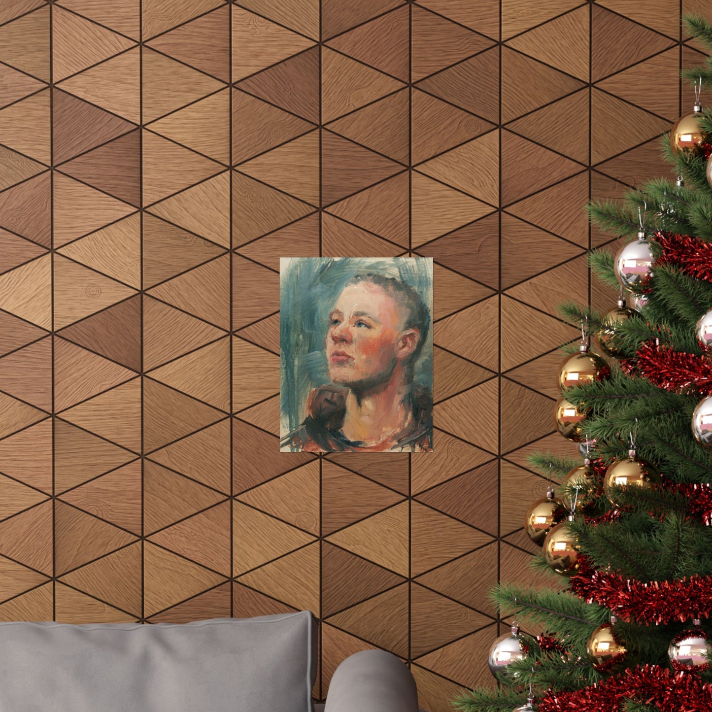 "Gael" - Oil Portriait Print (Day 171)