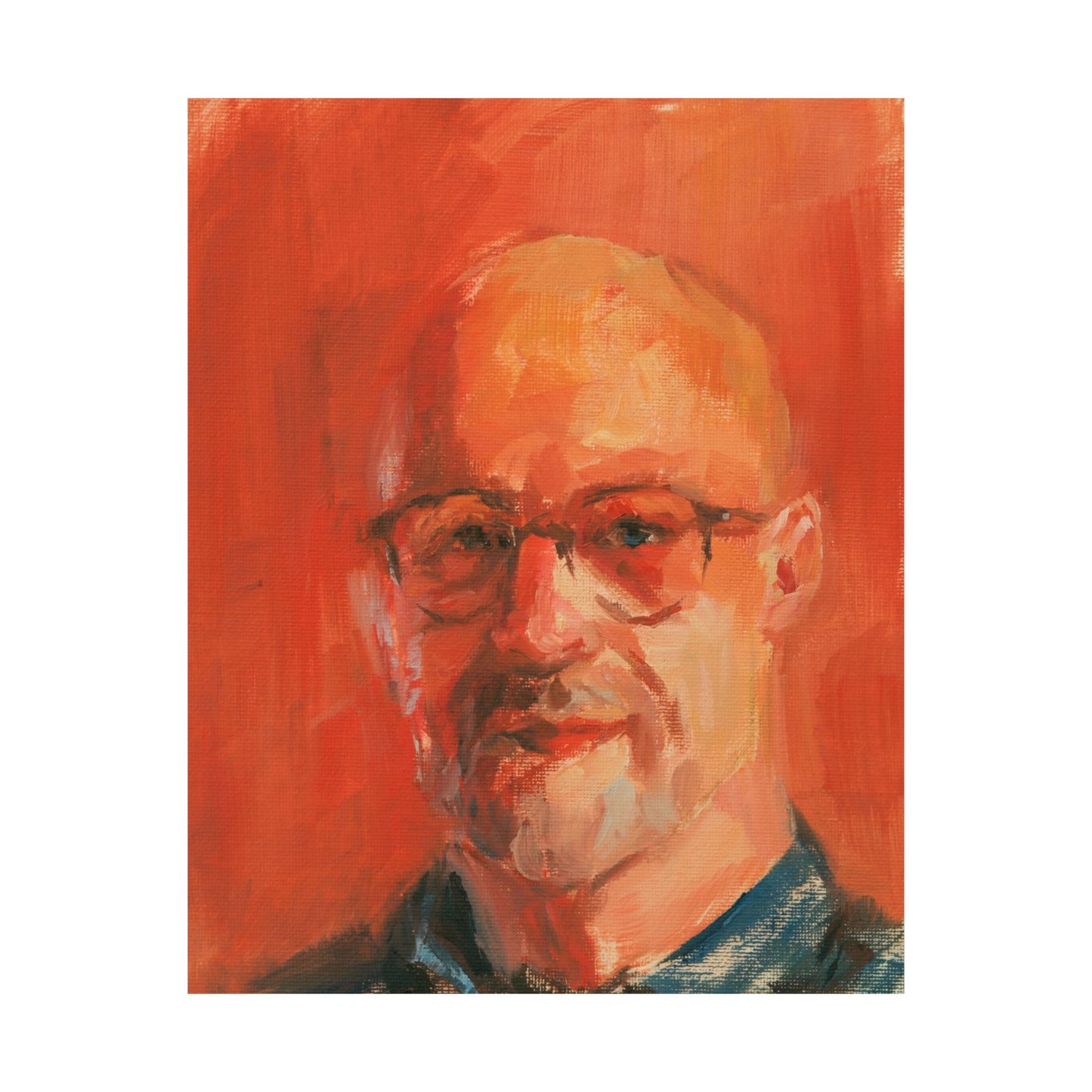 "Steven" - Oil Portriait Print (Day 217)