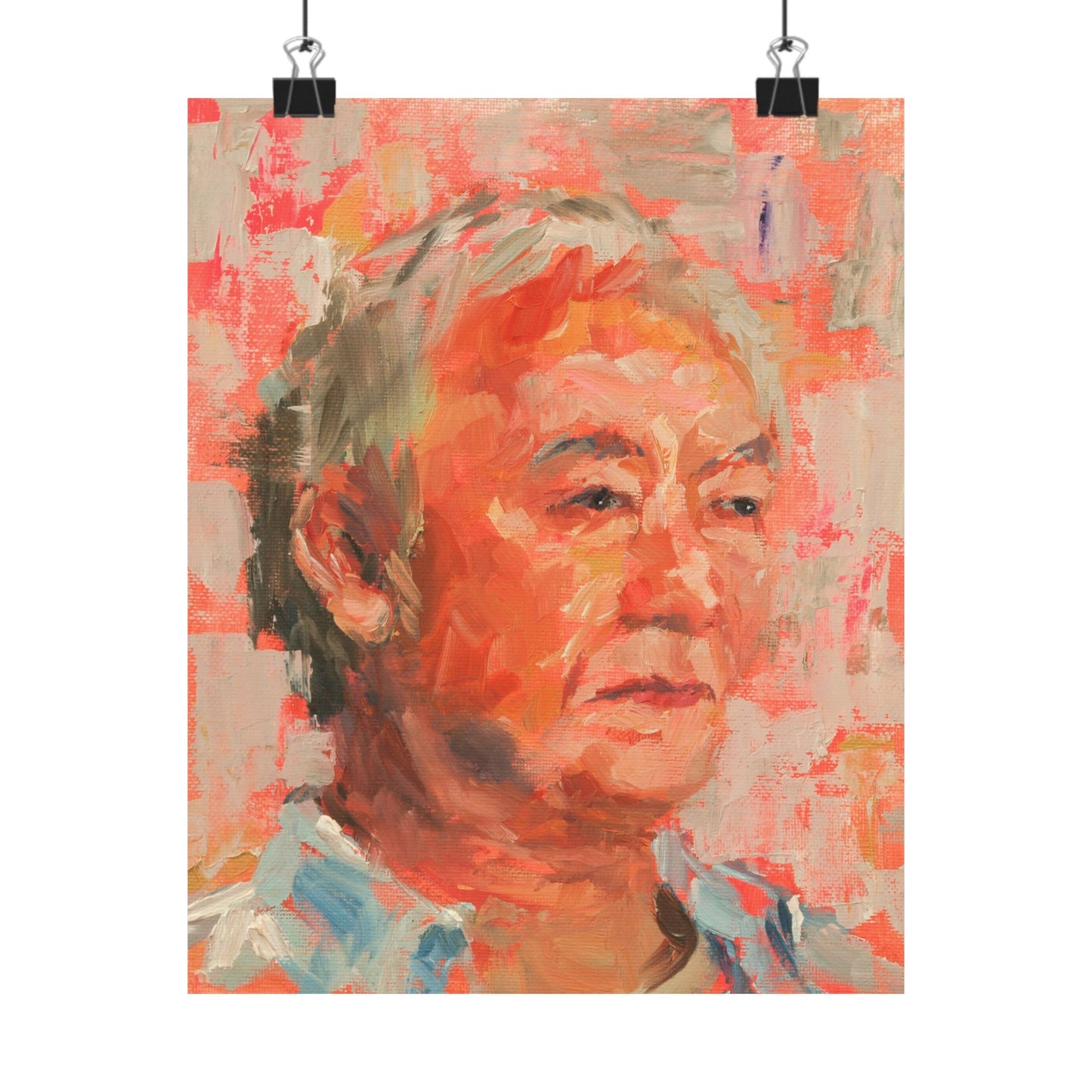 "Ron" - Oil Portriait Print (Day 212)