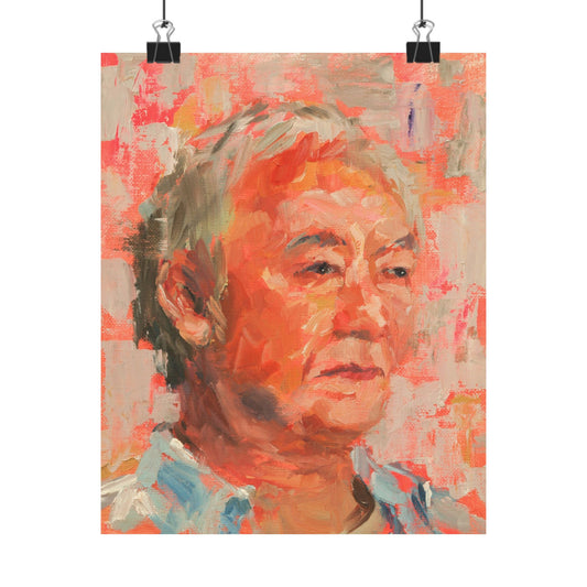 "Ron" - Oil Portriait Print (Day 212)