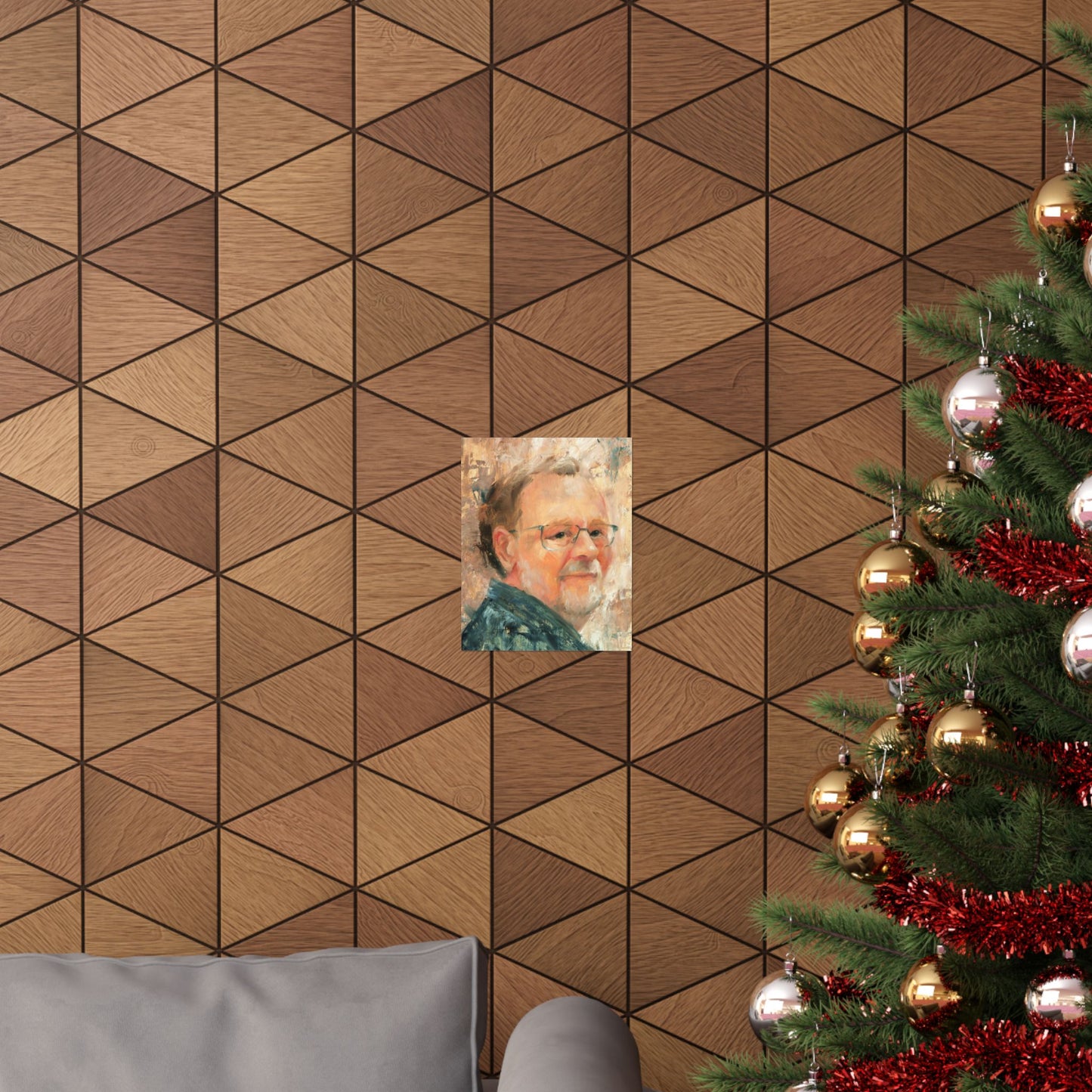 "Claudius" - Oil Portriait Print (Day 15)