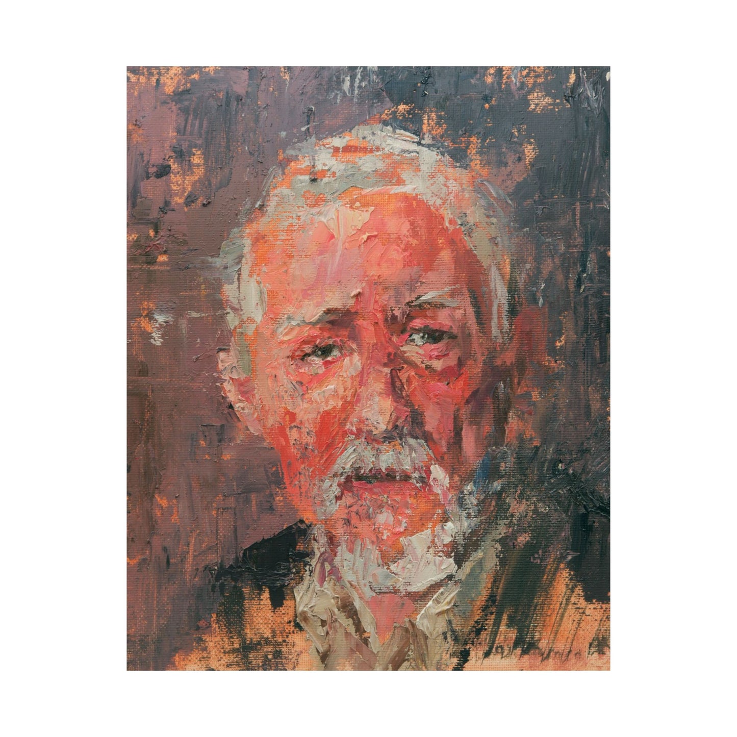 "Laurence" - Oil Portriait Print (Day 196)