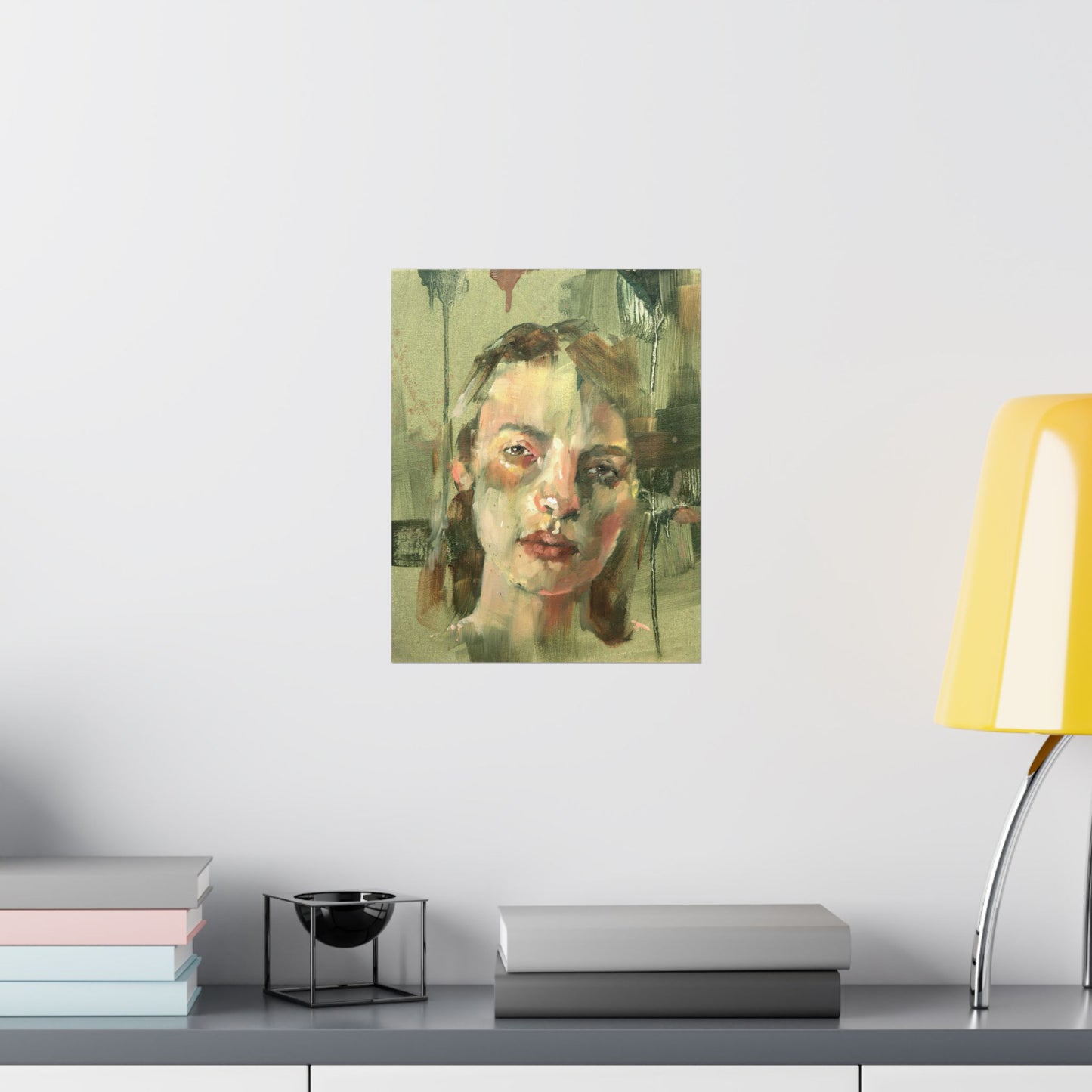 "Odine" - Oil Portriait Print (Day 42)