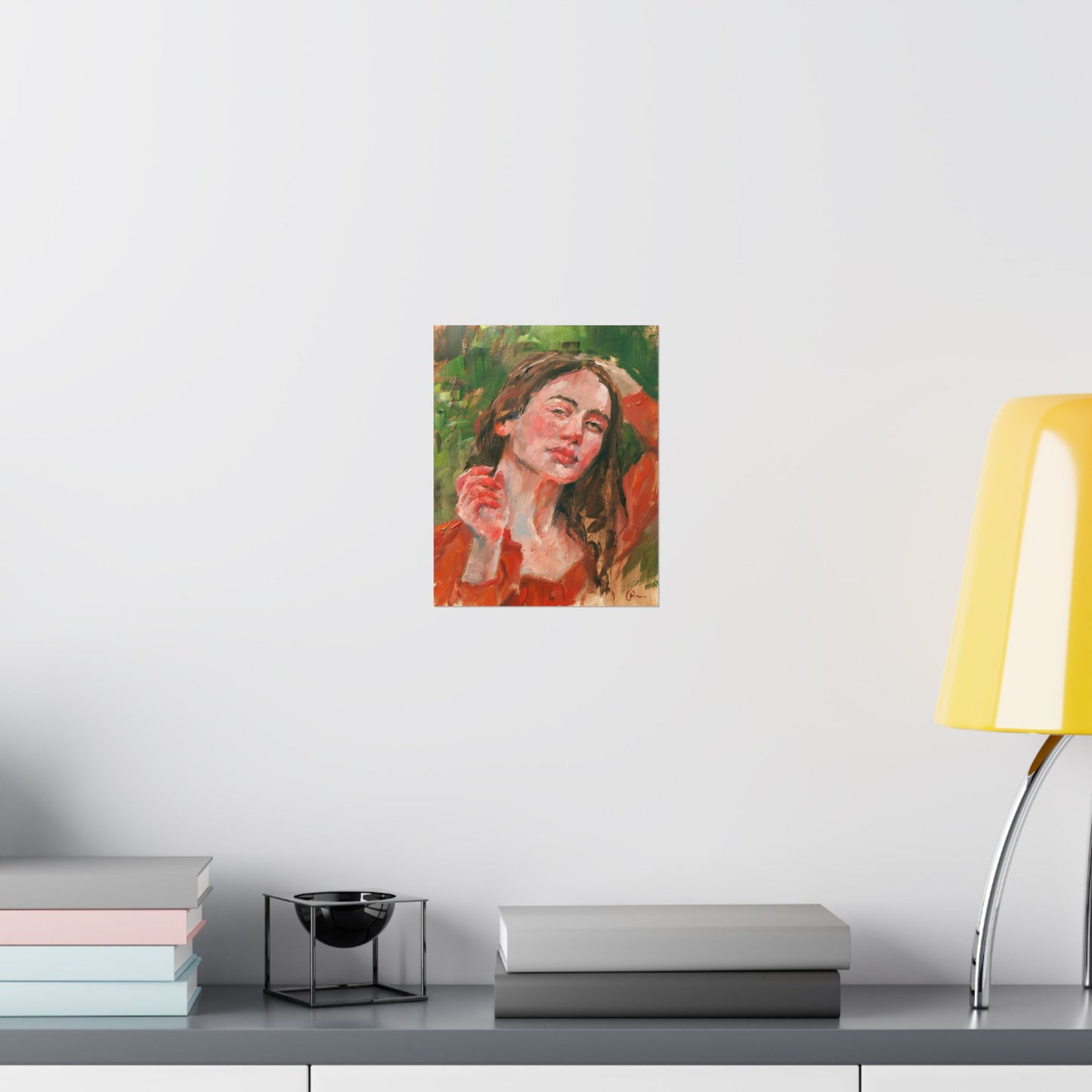 "Persephone" - Oil Portriait Print (Day 89)