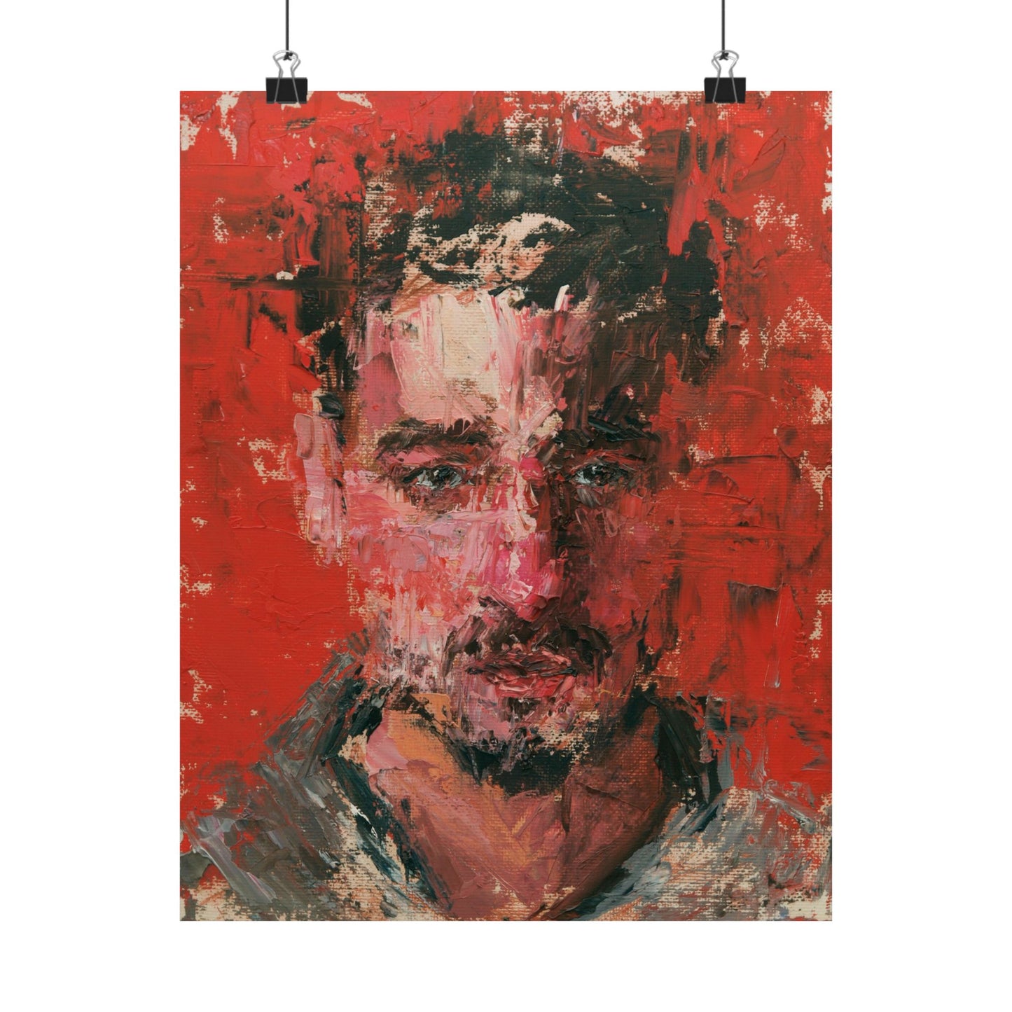 "Jake" - Oil Portriait Print (Day 181)