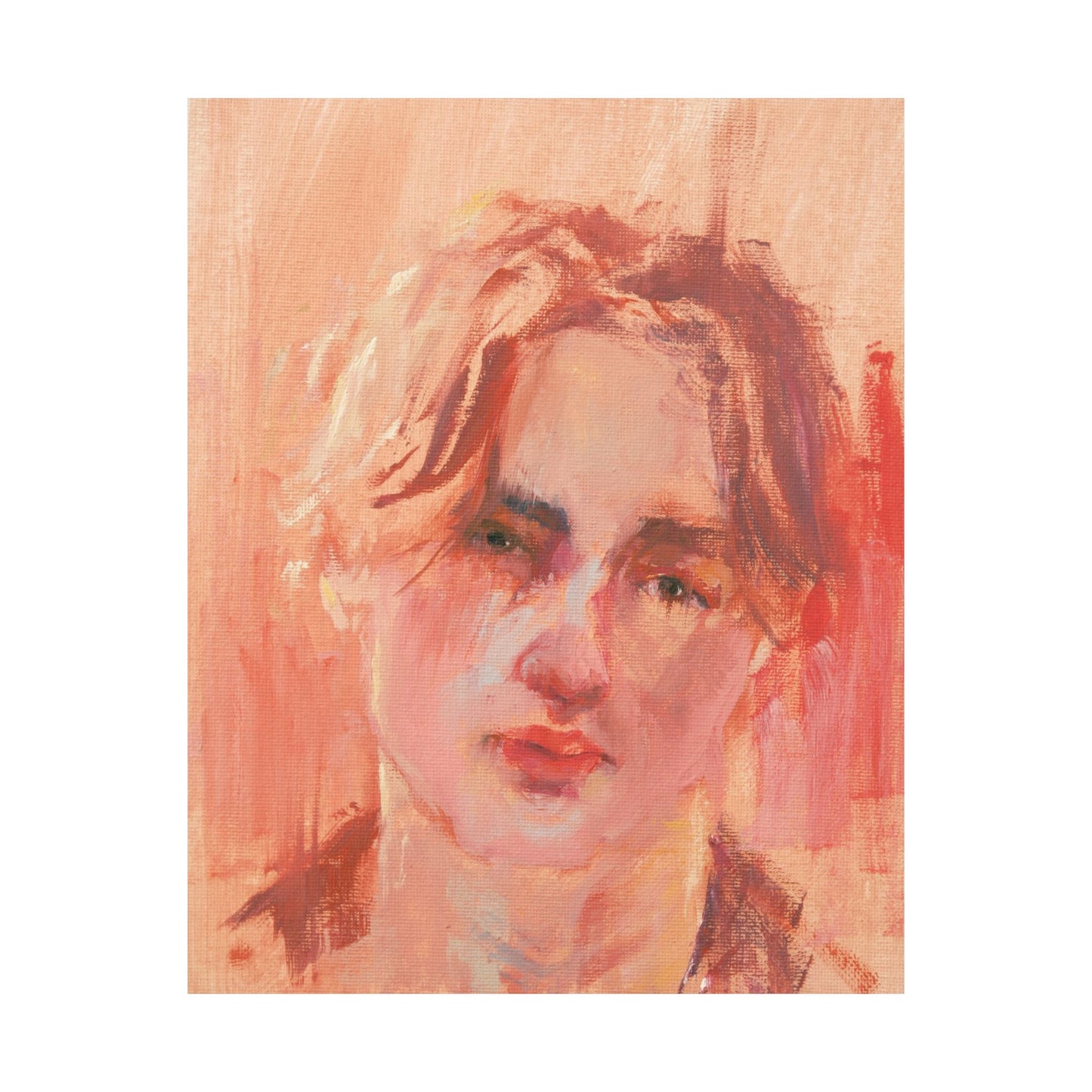 "Mateo" - Oil Portriait Print (Day 219)