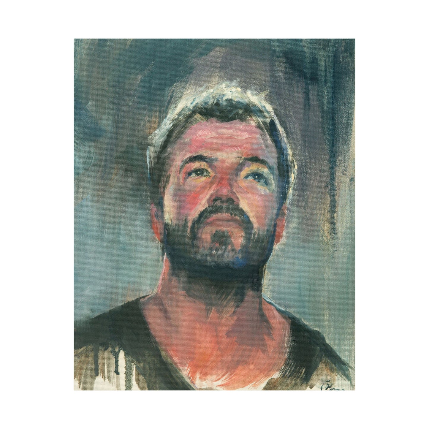 "Edu" - Oil Portriait Print (Day 265)