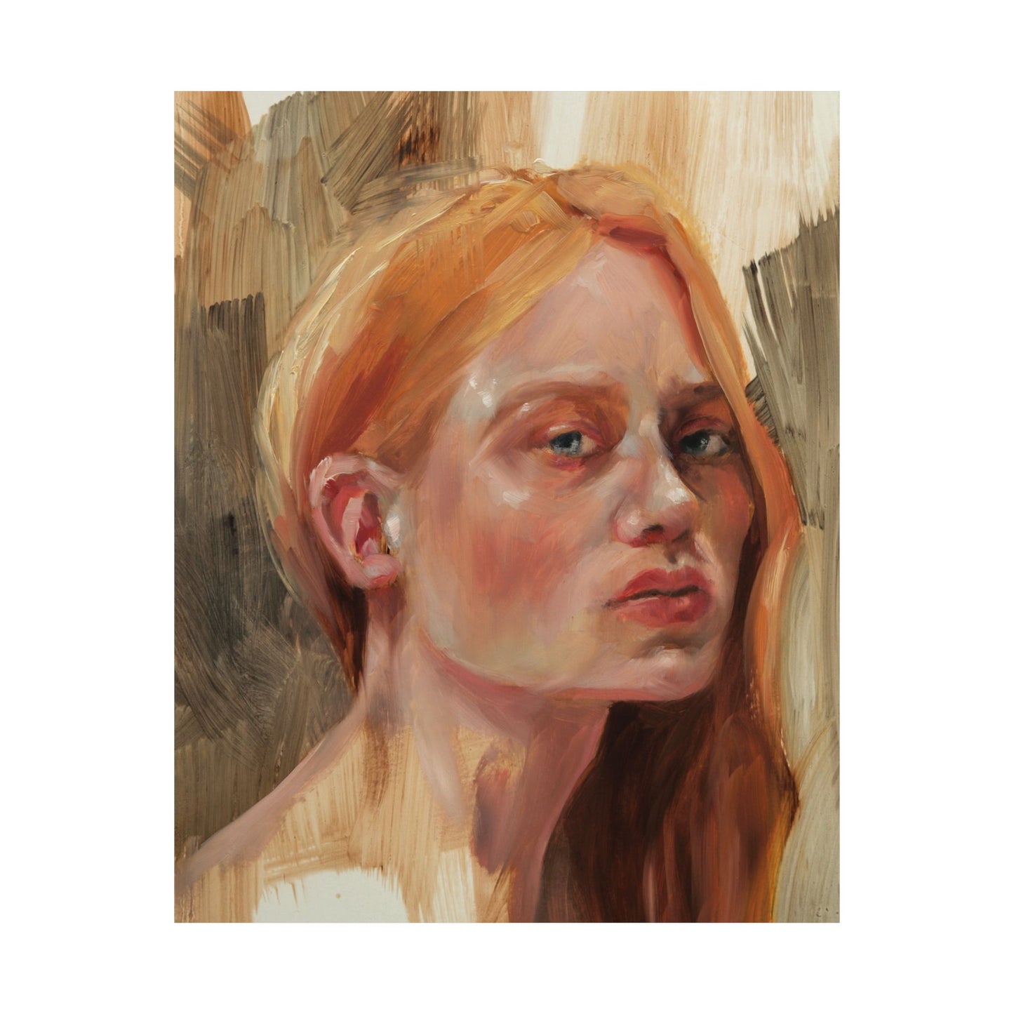 "Drusilla" - Oil Portriait Print (Day 11)