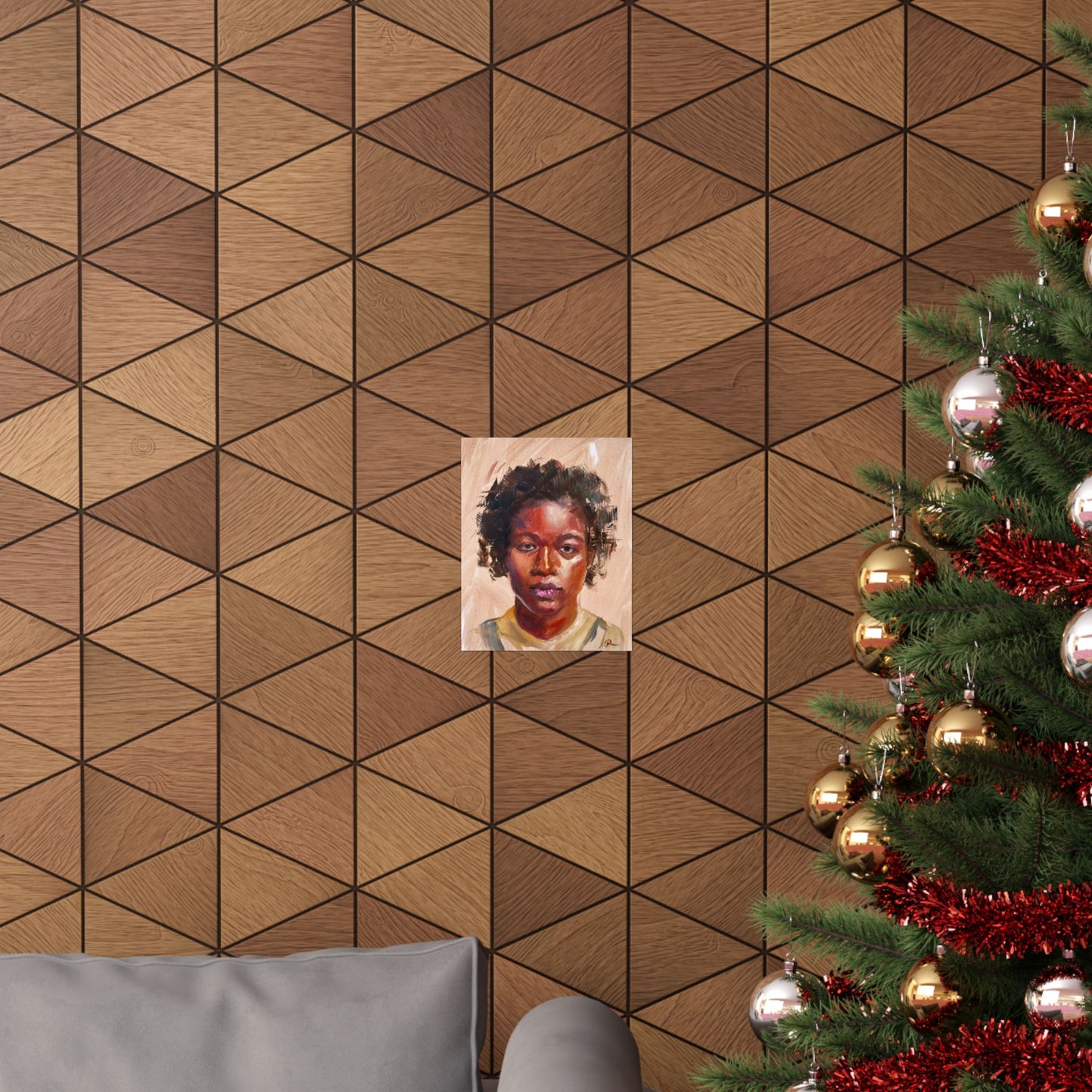 "Dolly" - Oil Portriait Print (Day 111)