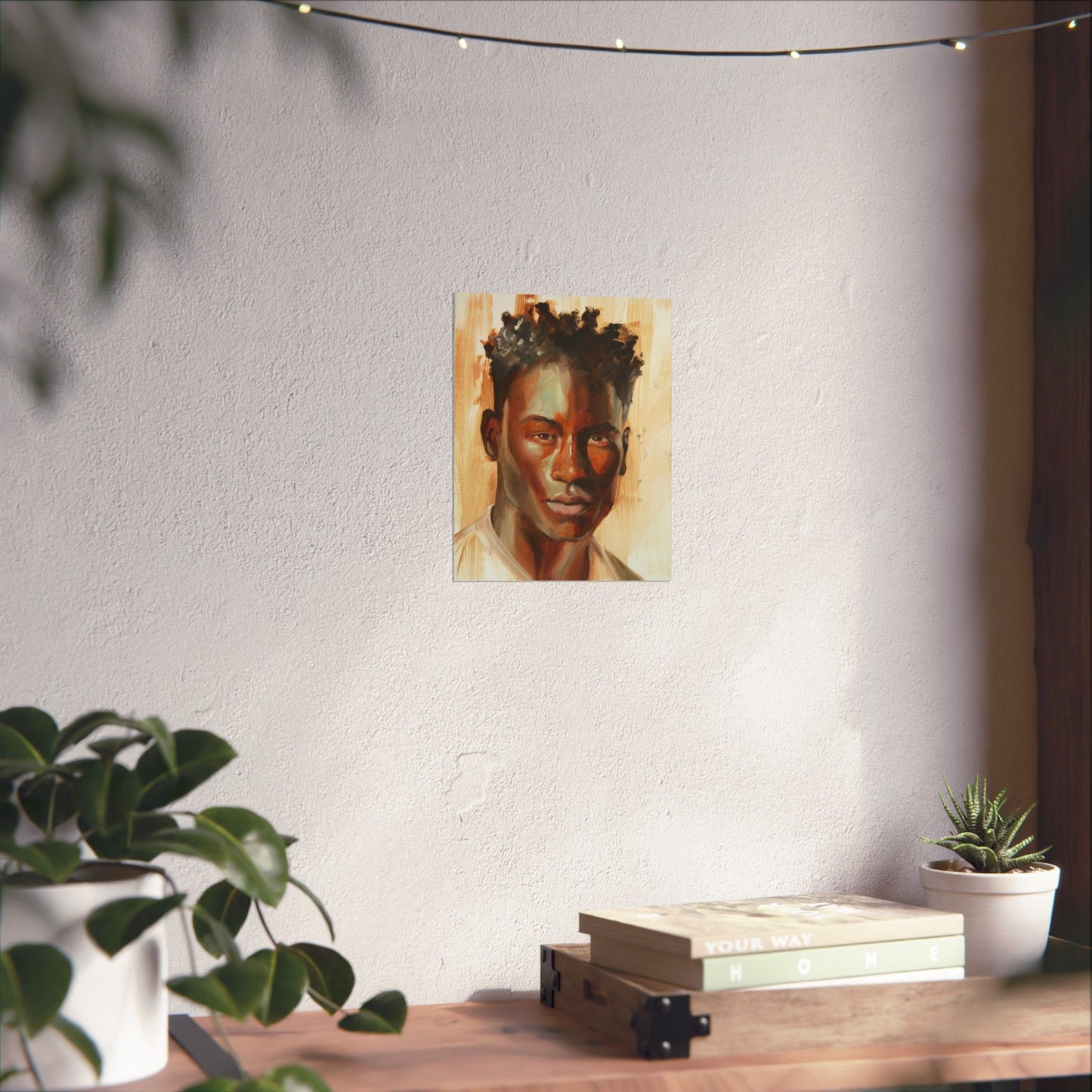 "Maurice" - Oil Portriait Print (Day 12)