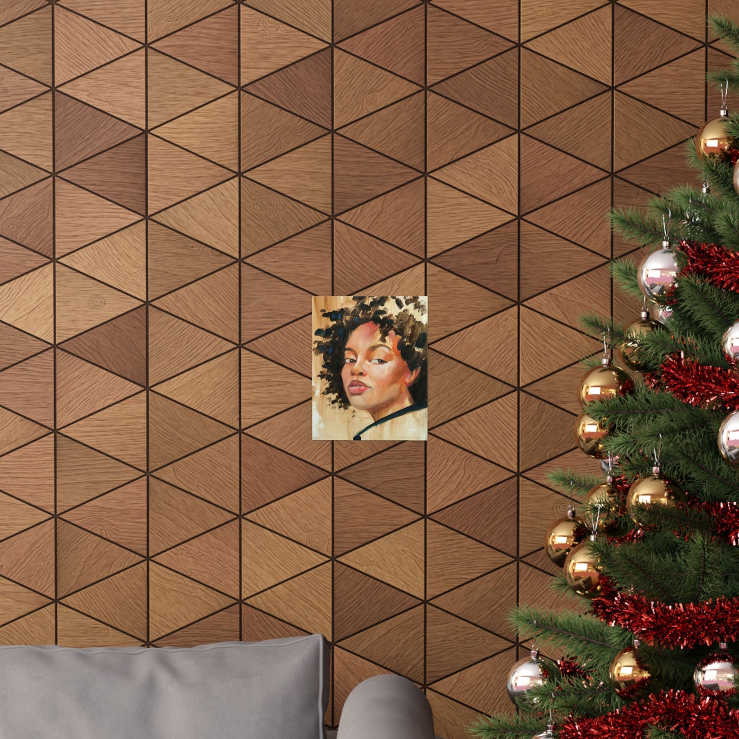 "Faith" - Oil Portriait Print (Day 6)