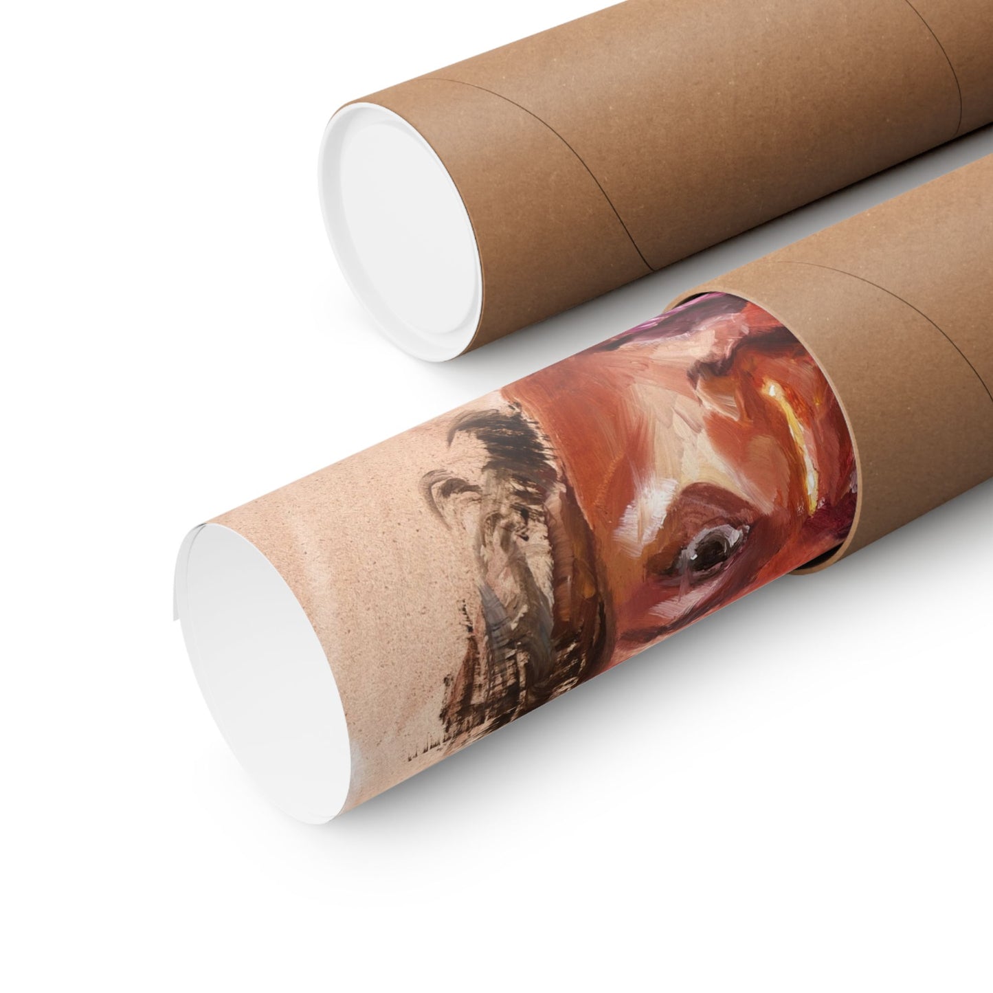 "Dolly" - Oil Portriait Print (Day 111)