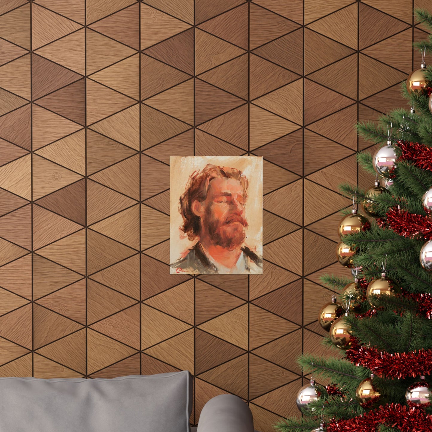 "Roland" - Oil Portriait Print (Day 157)