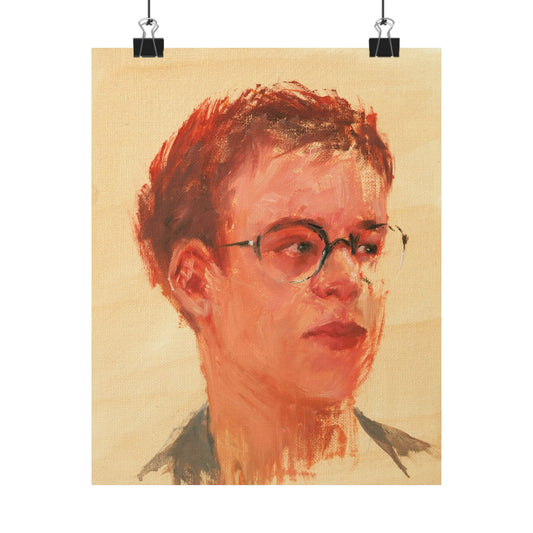 "Arthur" - Oil Portriait Print (Day 288)