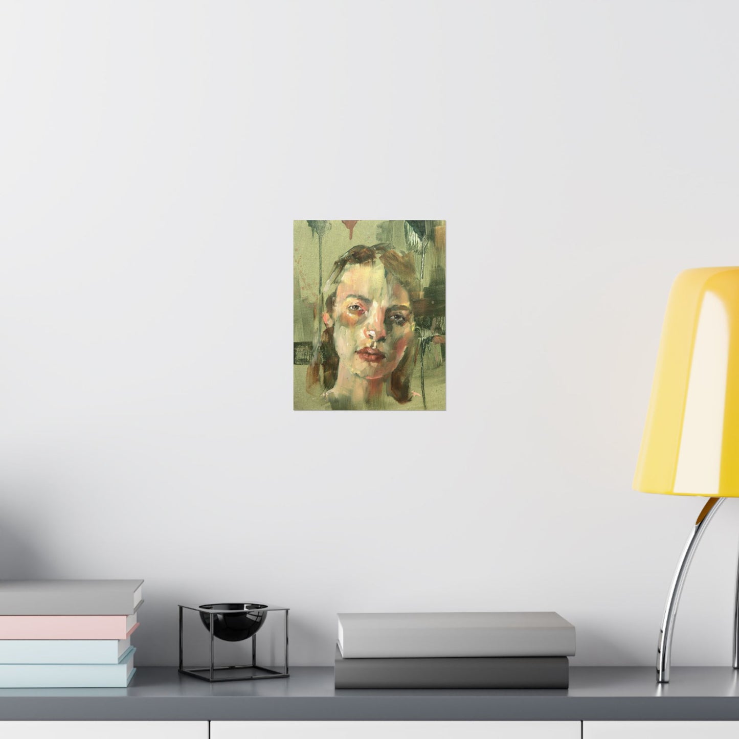 "Odine" - Oil Portriait Print (Day 42)