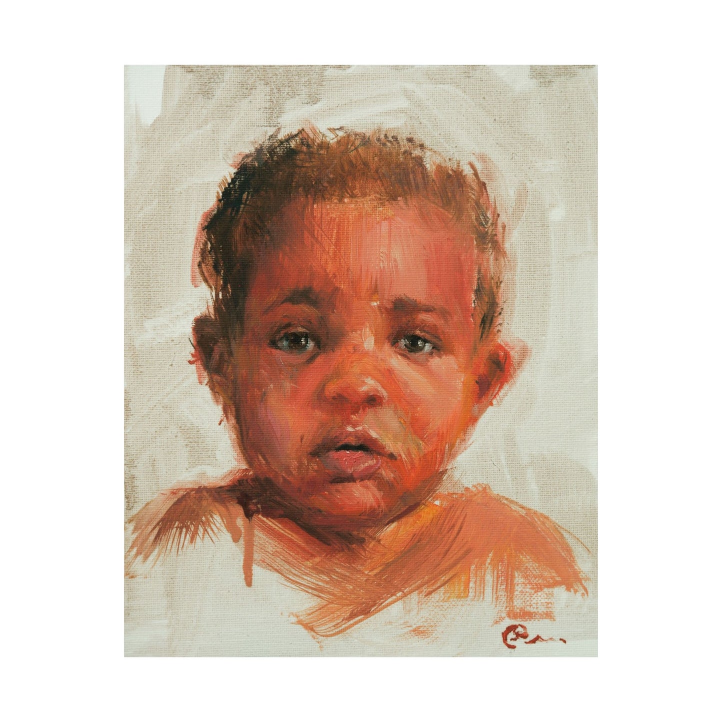 "Nico" - Oil Portriait Print (Day 152)