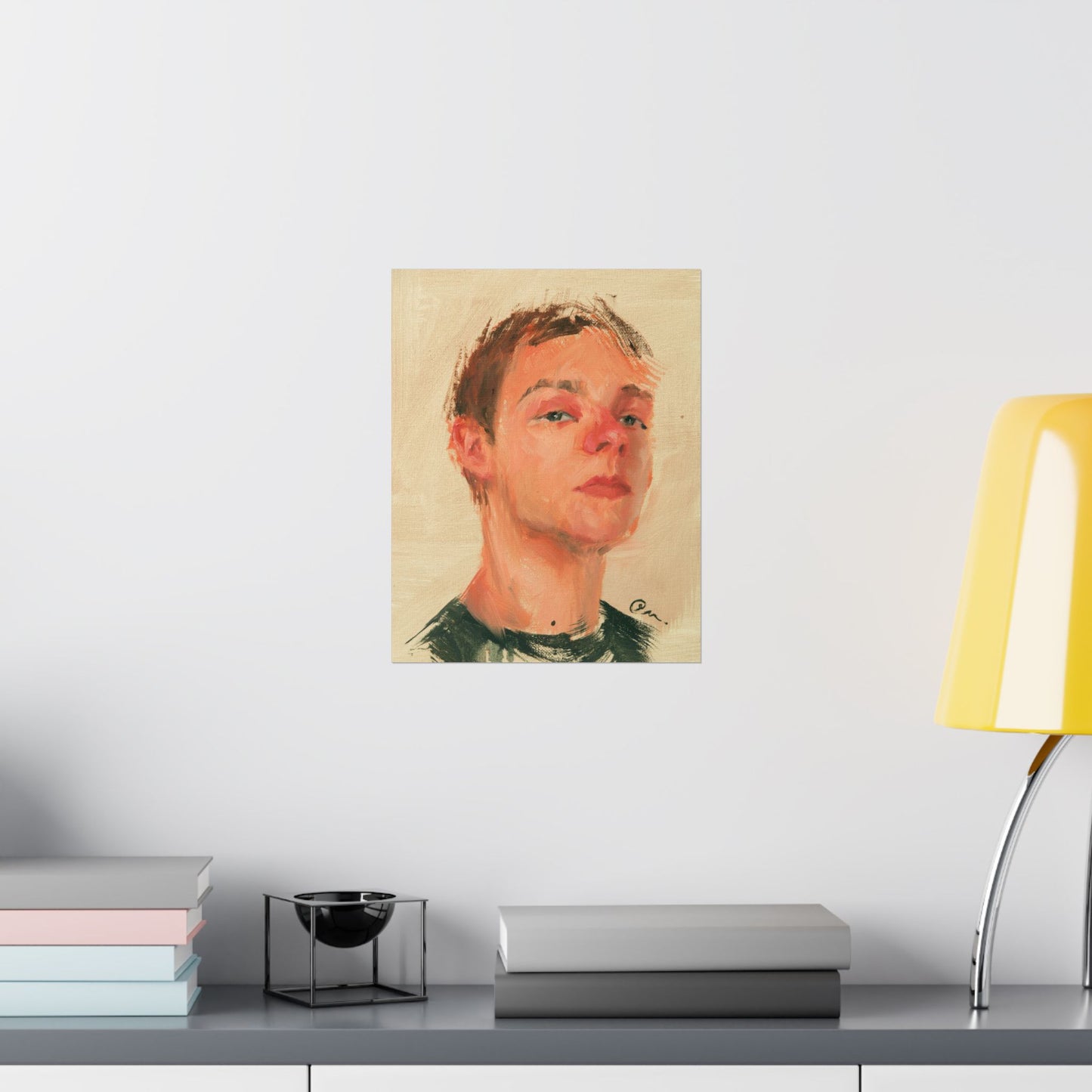 "Dylan" - Oil Portriait Print (Day 294)