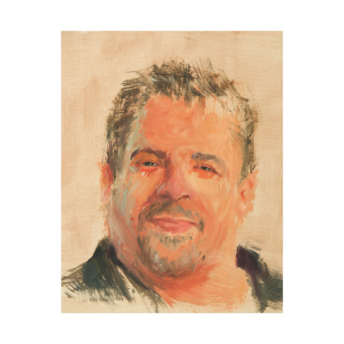 "Patrik" - Oil Portriait Print (Day 299)