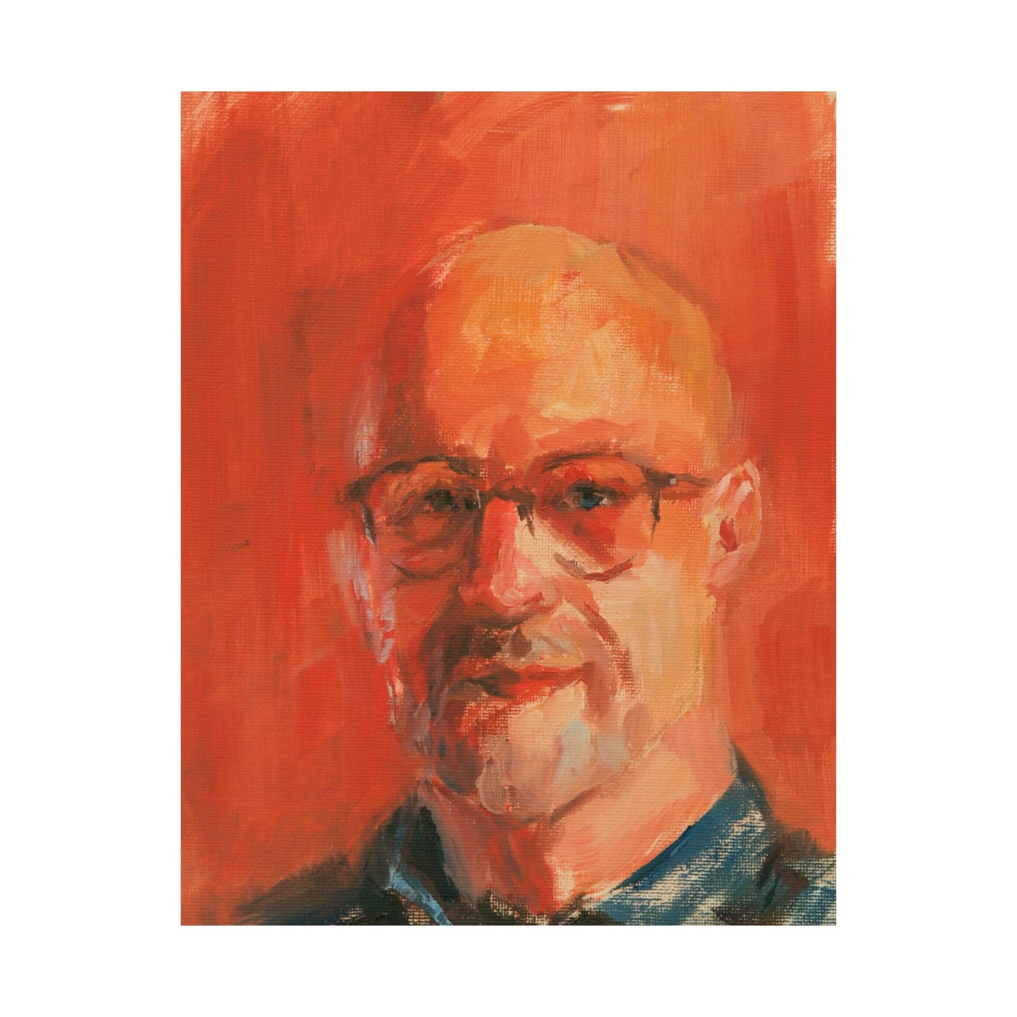 "Steven" - Oil Portriait Print (Day 217)