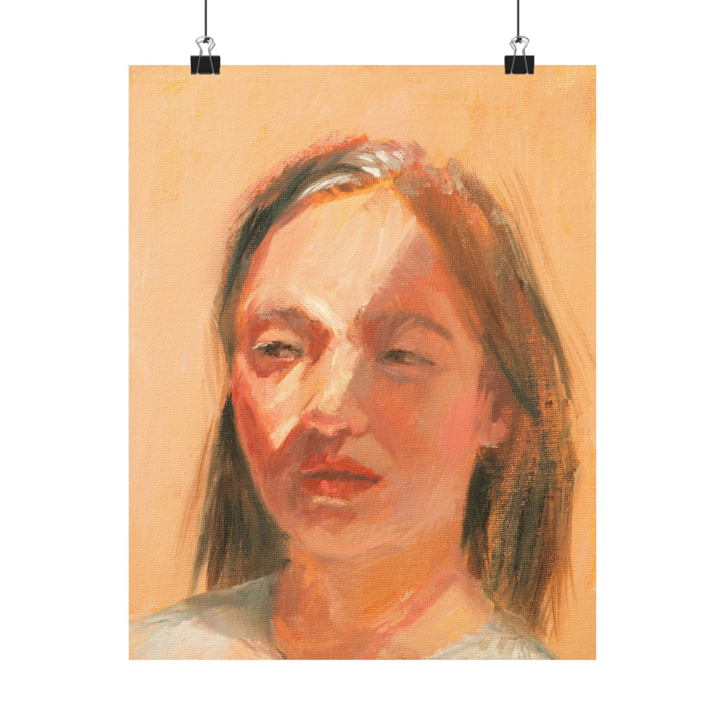 "Vivi" - Oil Portriait Print (Day 227)