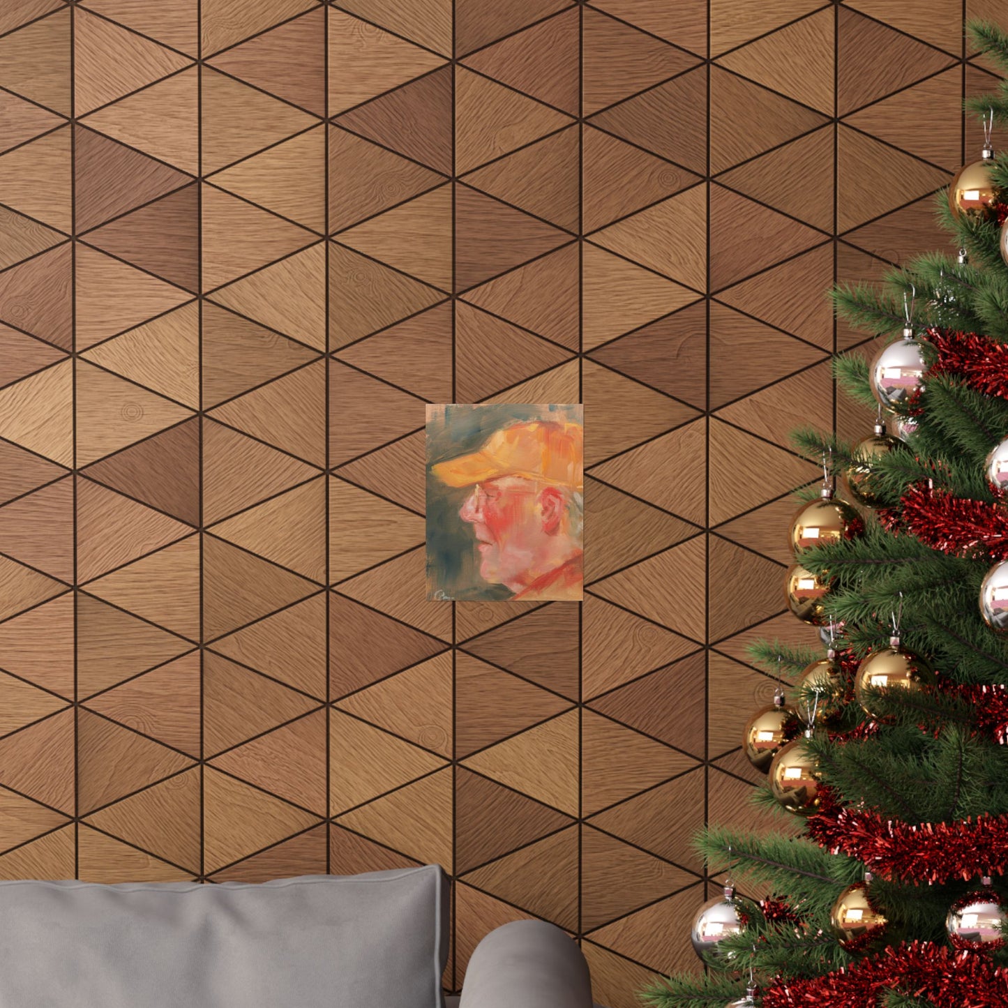 "Richard" - Oil Portriait Print (Day 134)