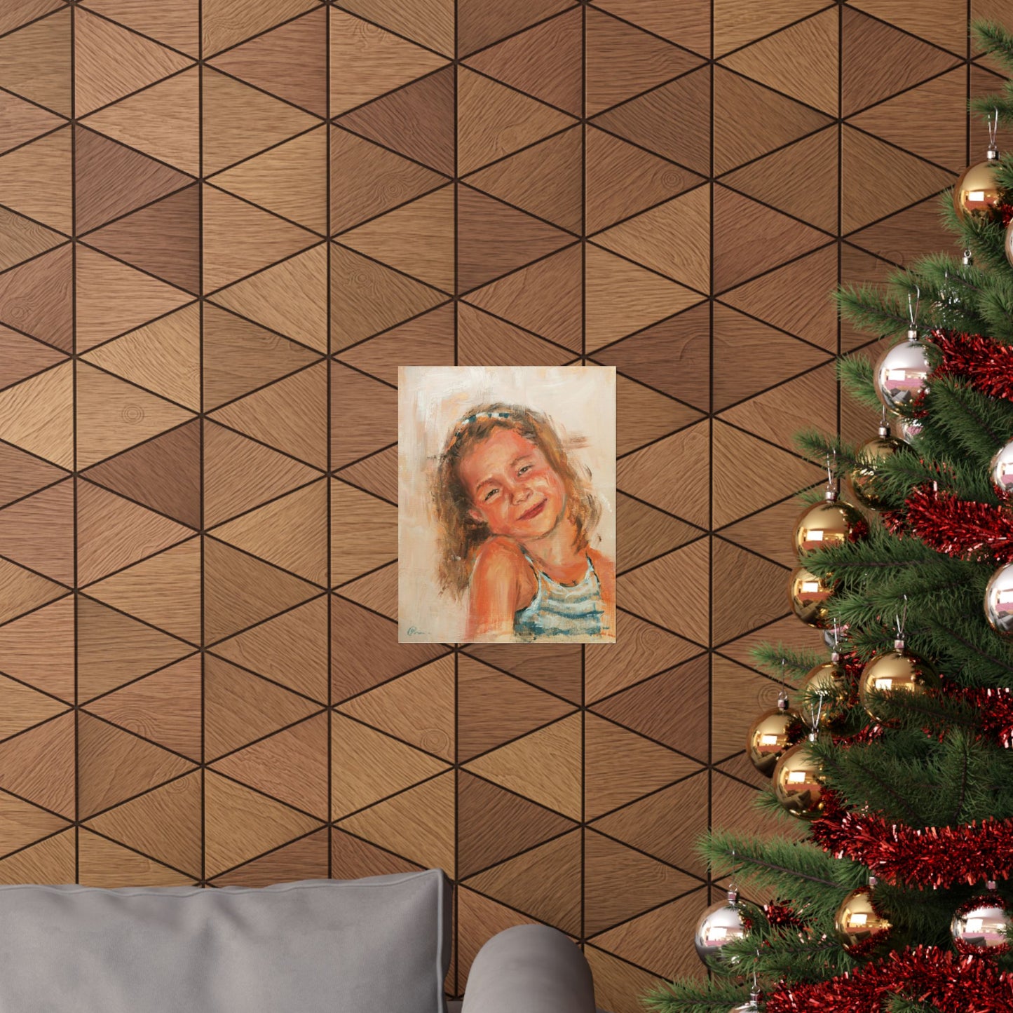 "Bianca" - Oil Portriait Print (Day 168)