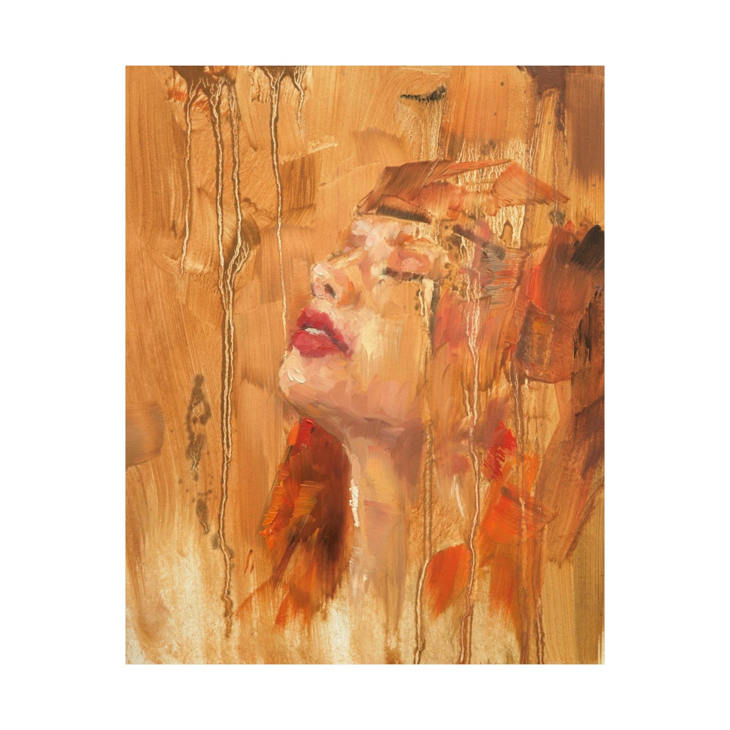 "Livia" - Oil Portriait Print (Day 43)