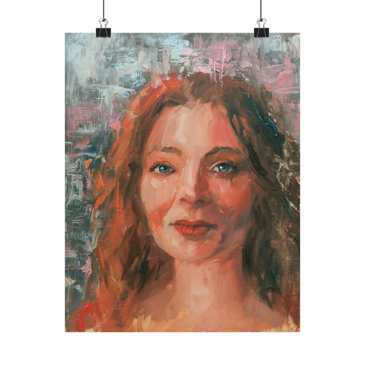 "Deborah" - Oil Portriait Print (Day 178)