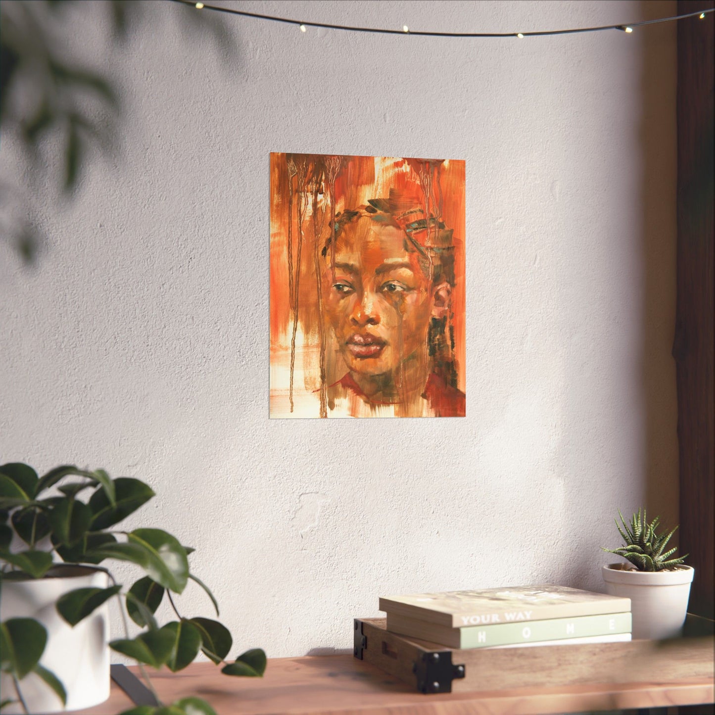 "Joana" - Oil Portriait Print (Day 44)