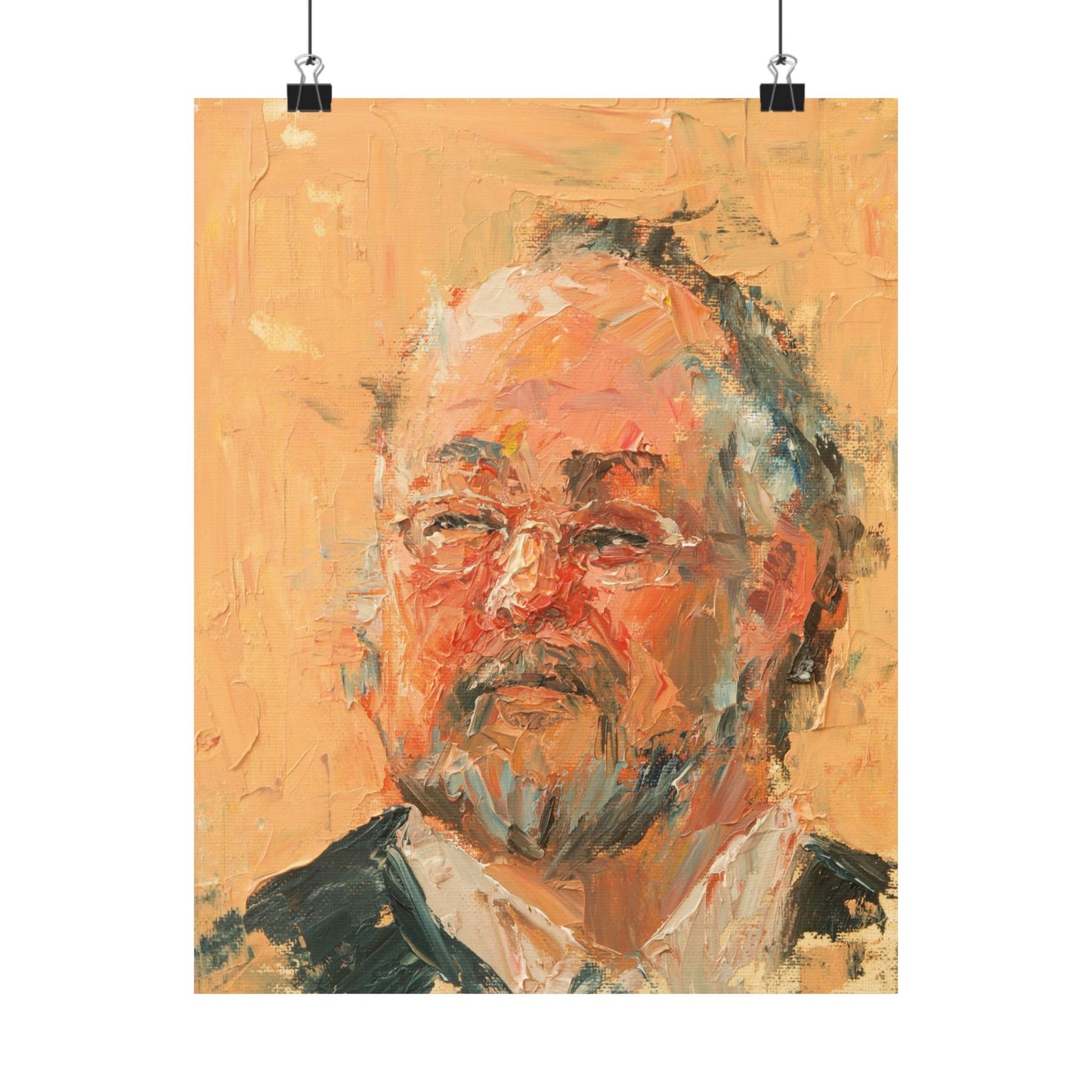 "Edwin" - Oil Portriait Print (Day 209)