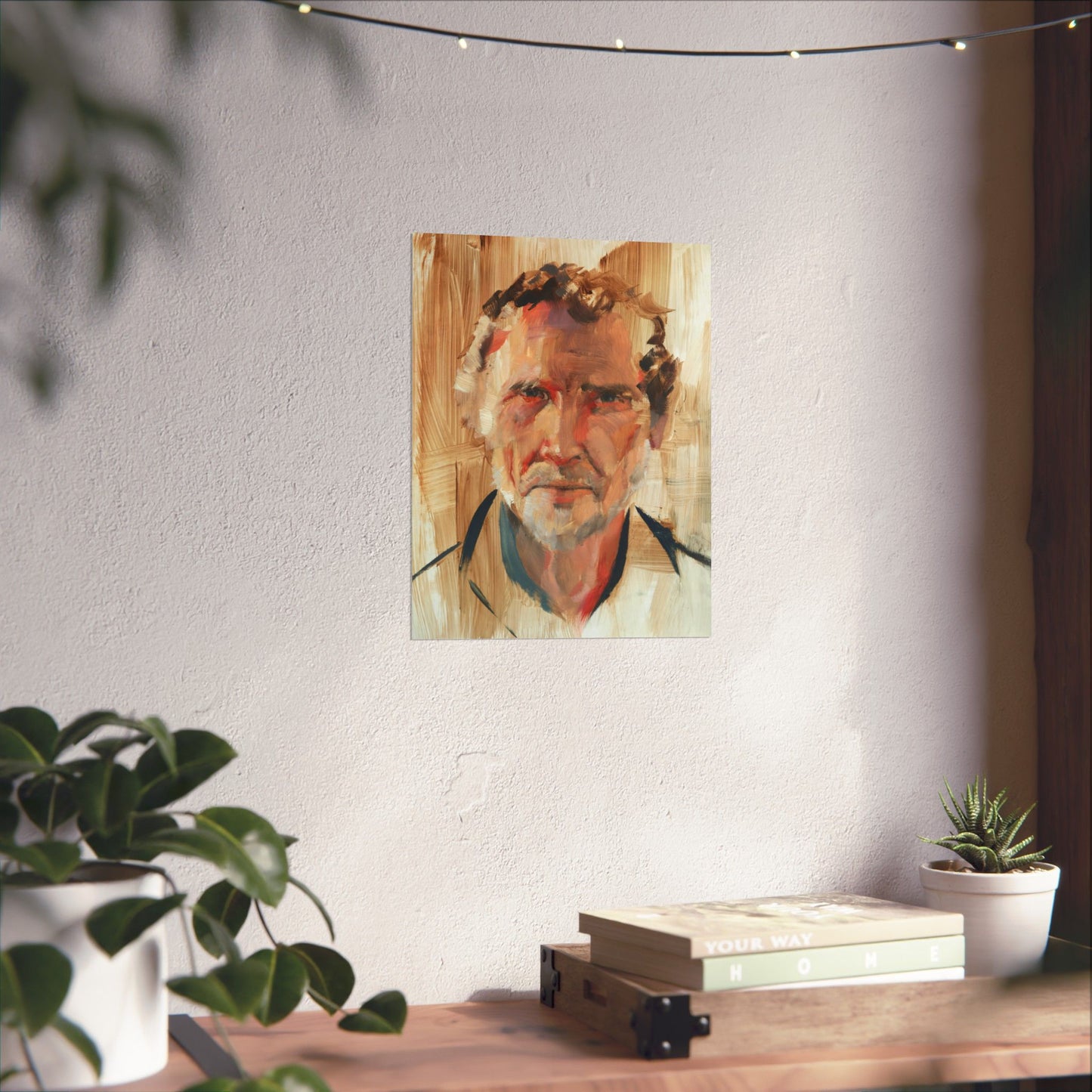 "Julien" - Oil Portriait Print (Day 5)