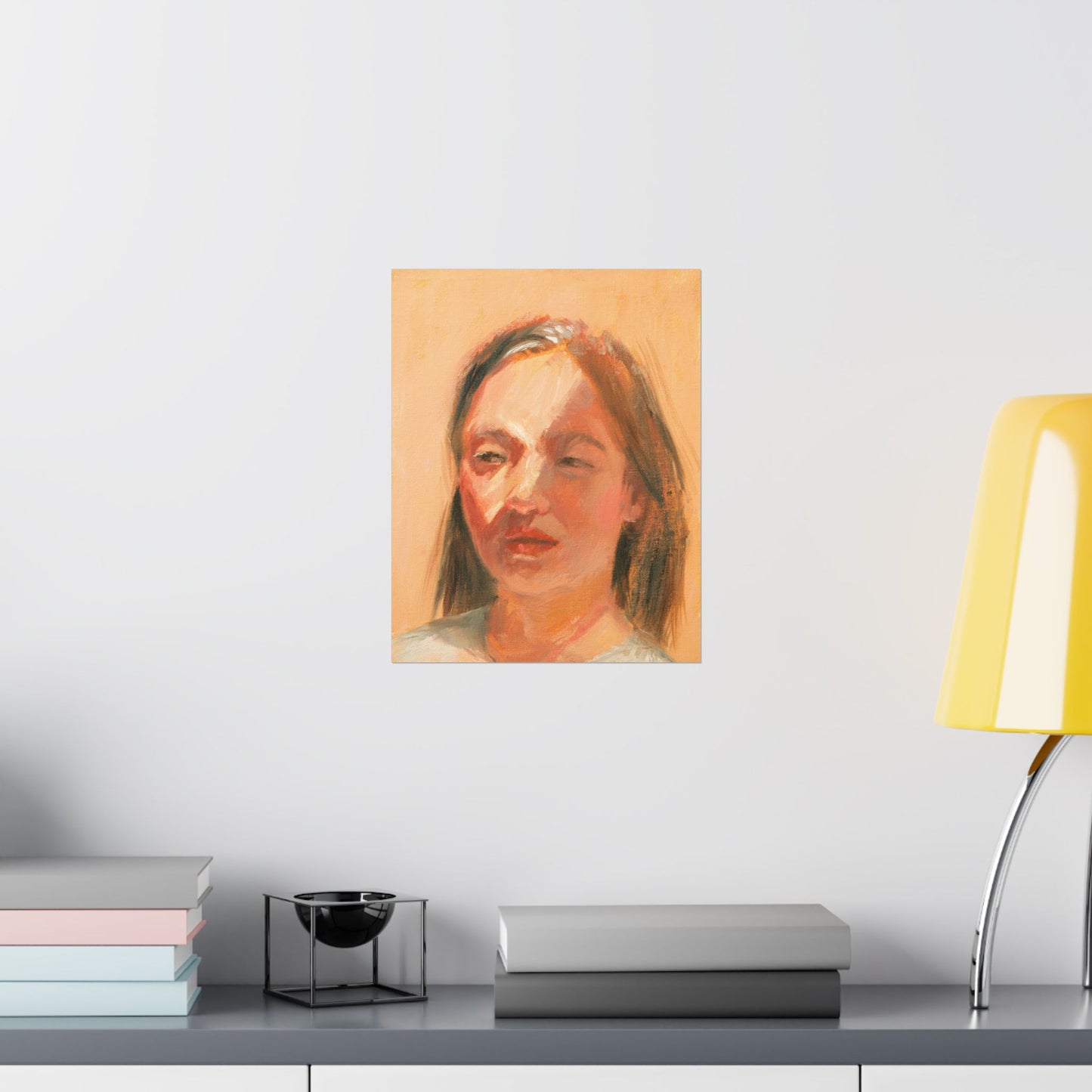 "Vivi" - Oil Portriait Print (Day 227)