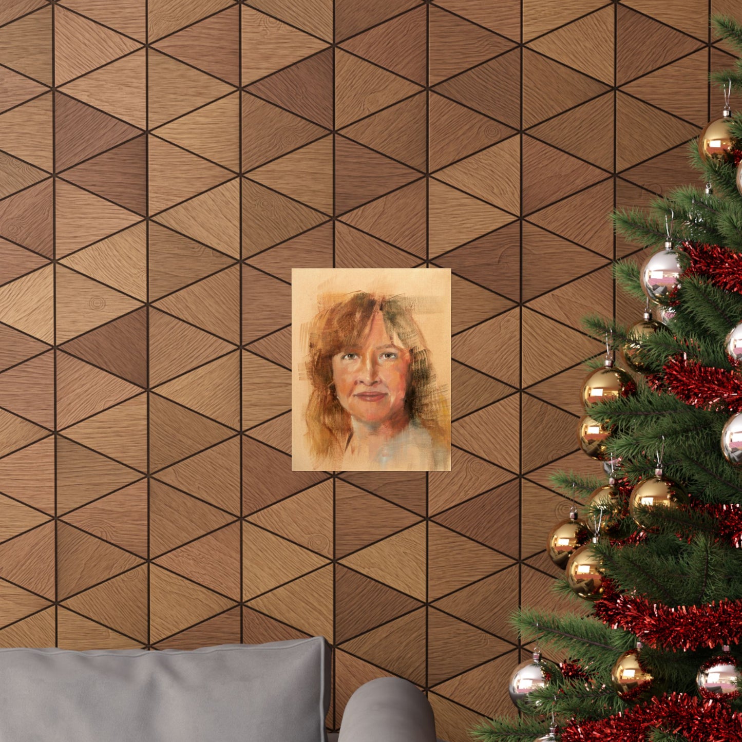 "María" - Oil Portriait Print (Day 29)