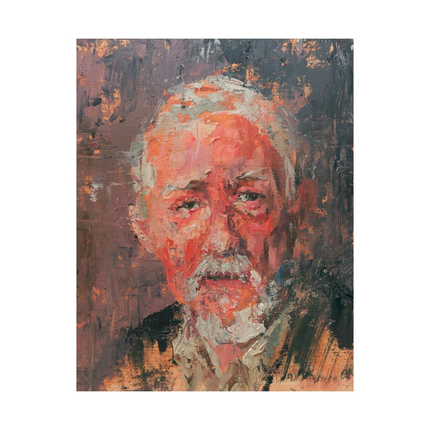 "Laurence" - Oil Portriait Print (Day 196)