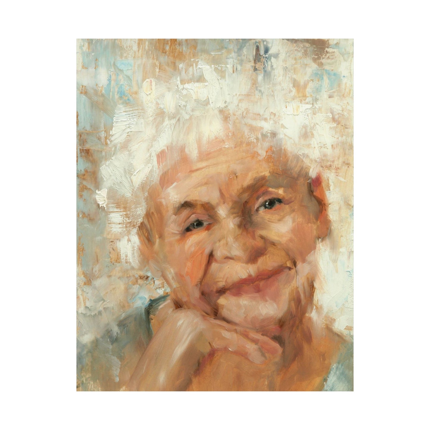 "Marceline" - Oil Portriait Print (Day 14)